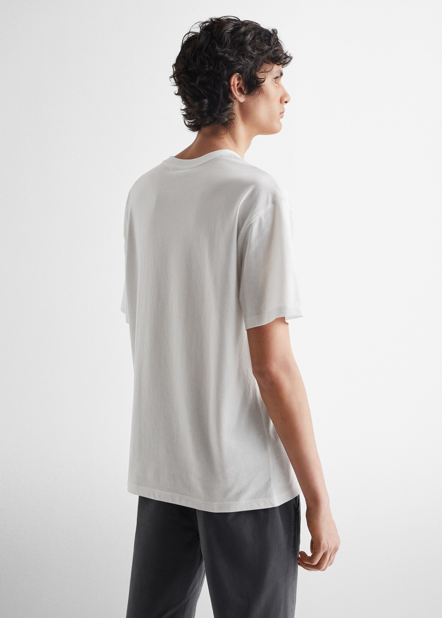 Tricou din bumbac cu desen - Spatele articolului