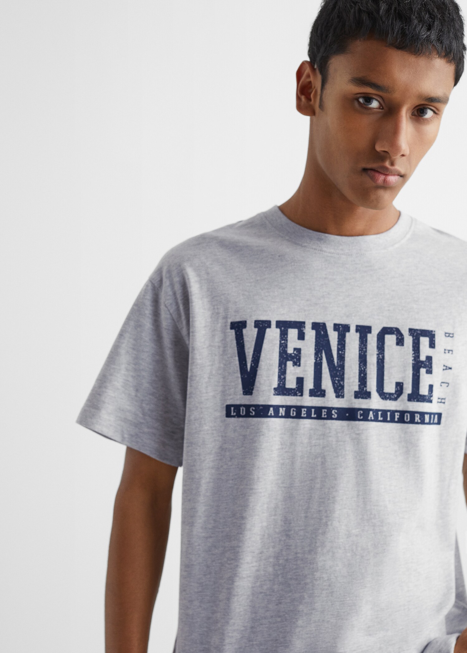 Tricou din bumbac cu mânecă scurtă - Detaliu al articolului 1