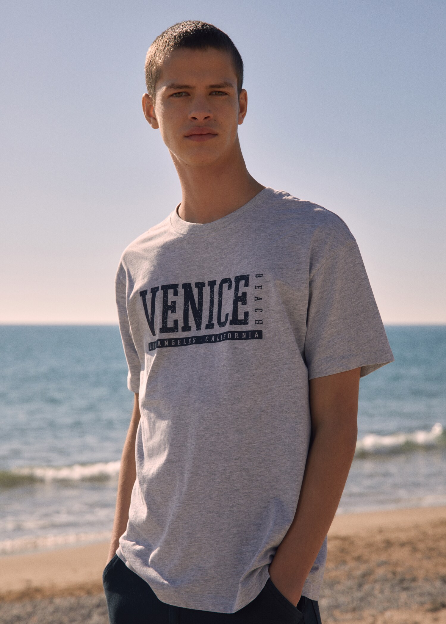 Tricou din bumbac cu mânecă scurtă - Detaliu al articolului 5