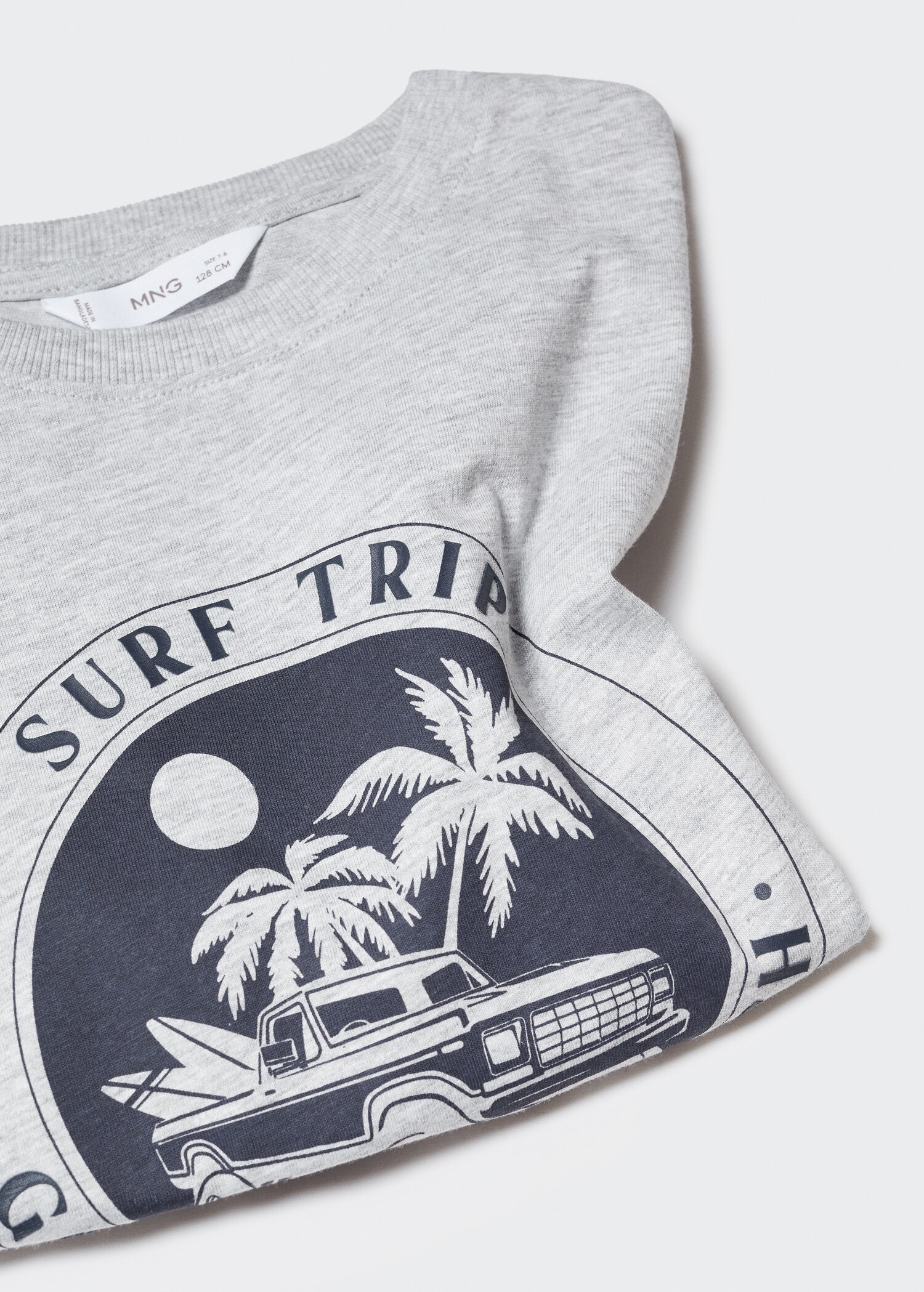 Printed cotton-blend t-shirt - Details of the article 8