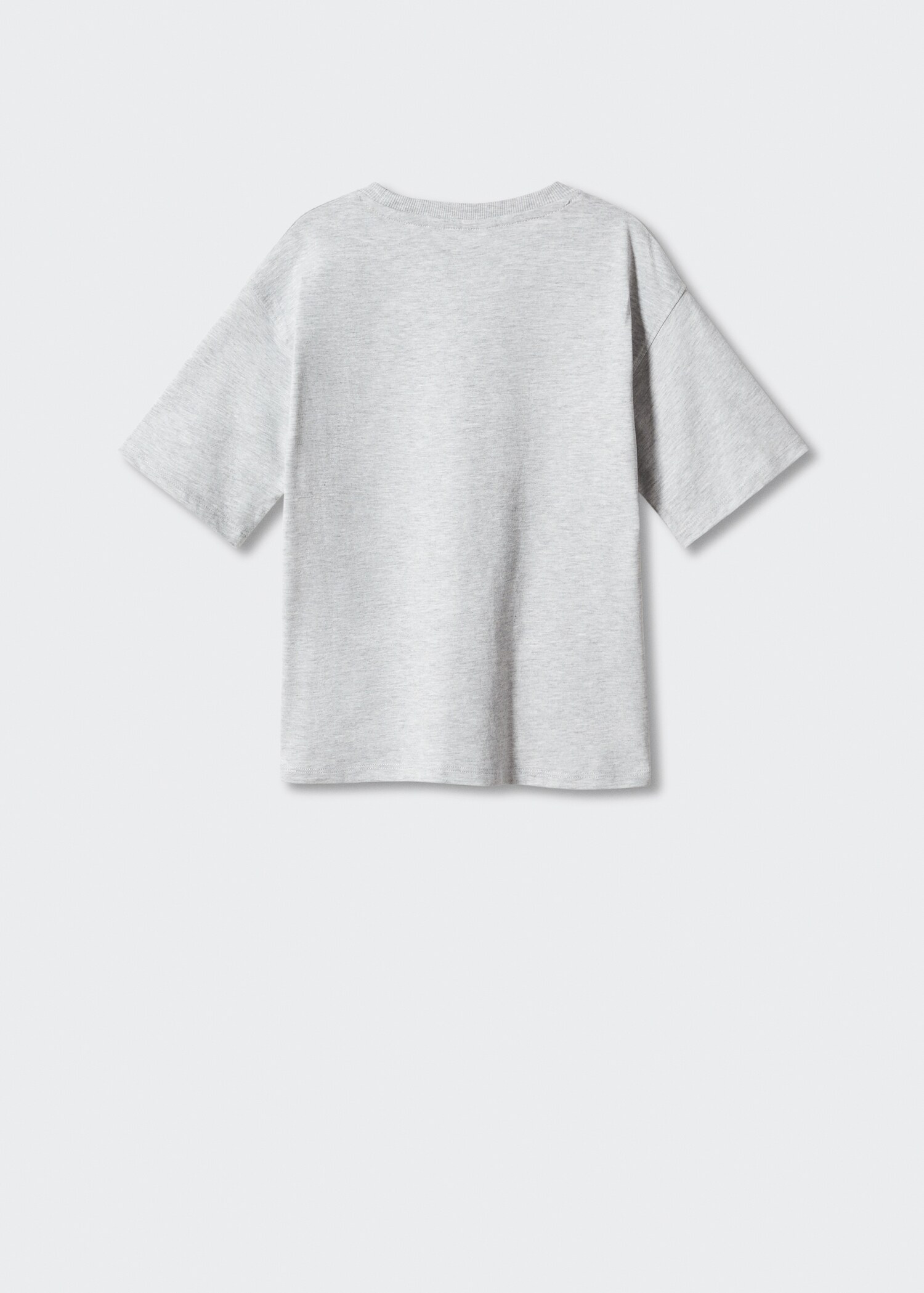 Printed cotton-blend t-shirt - Reverse of the article