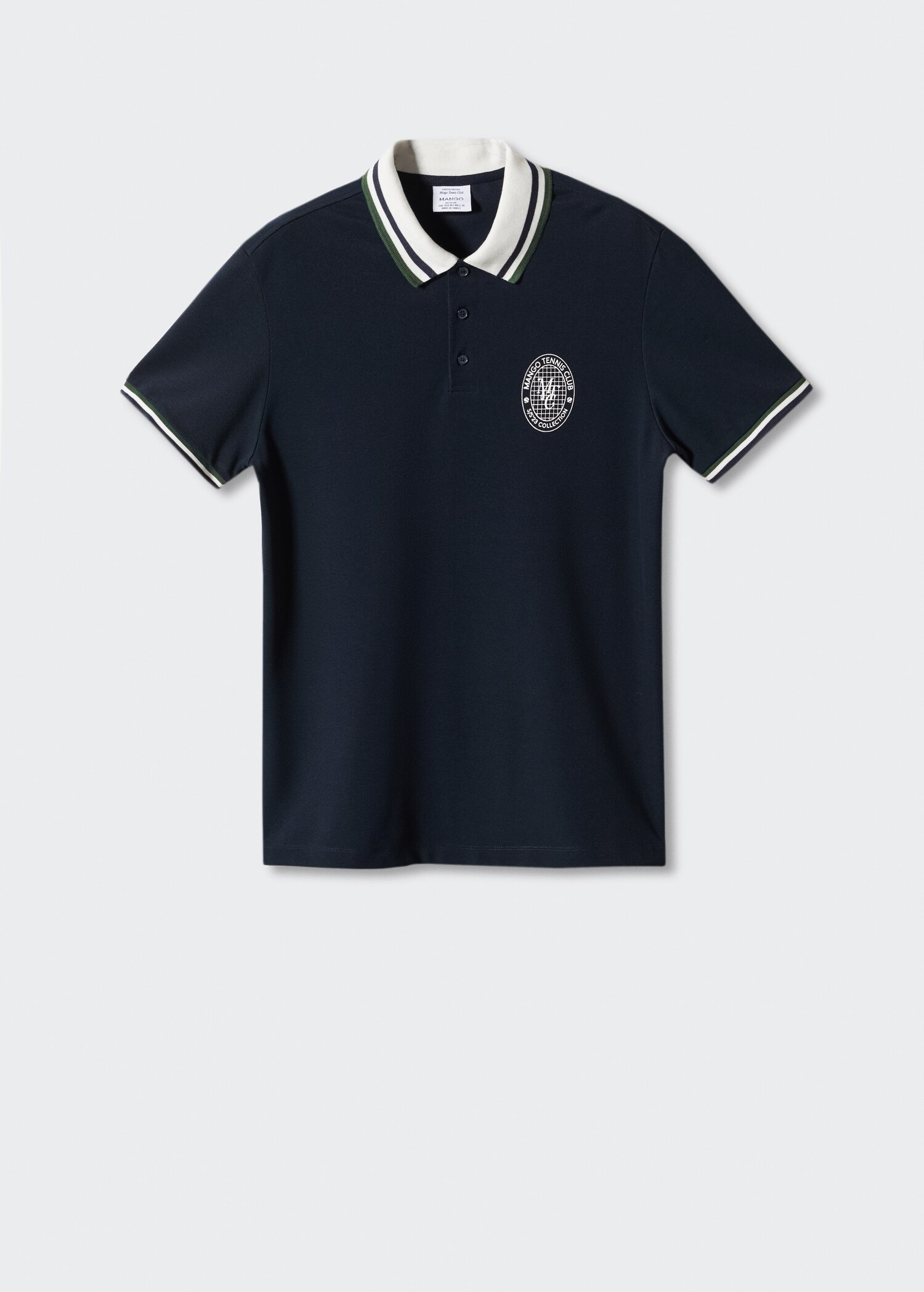 Bedrucktes Pikee-Poloshirt - Artikel ohne Model