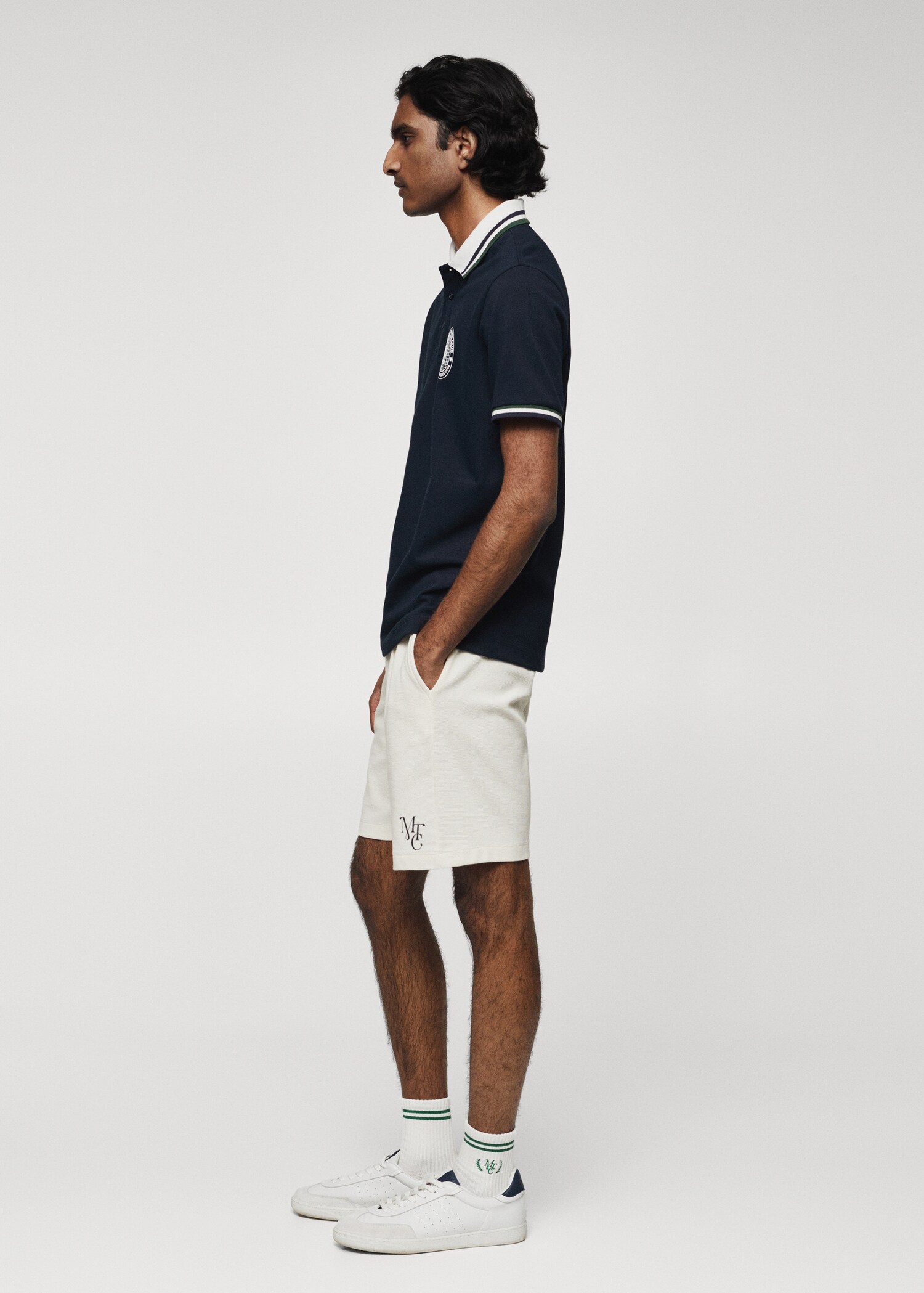 Bedrucktes Pikee-Poloshirt - Detail des Artikels 4