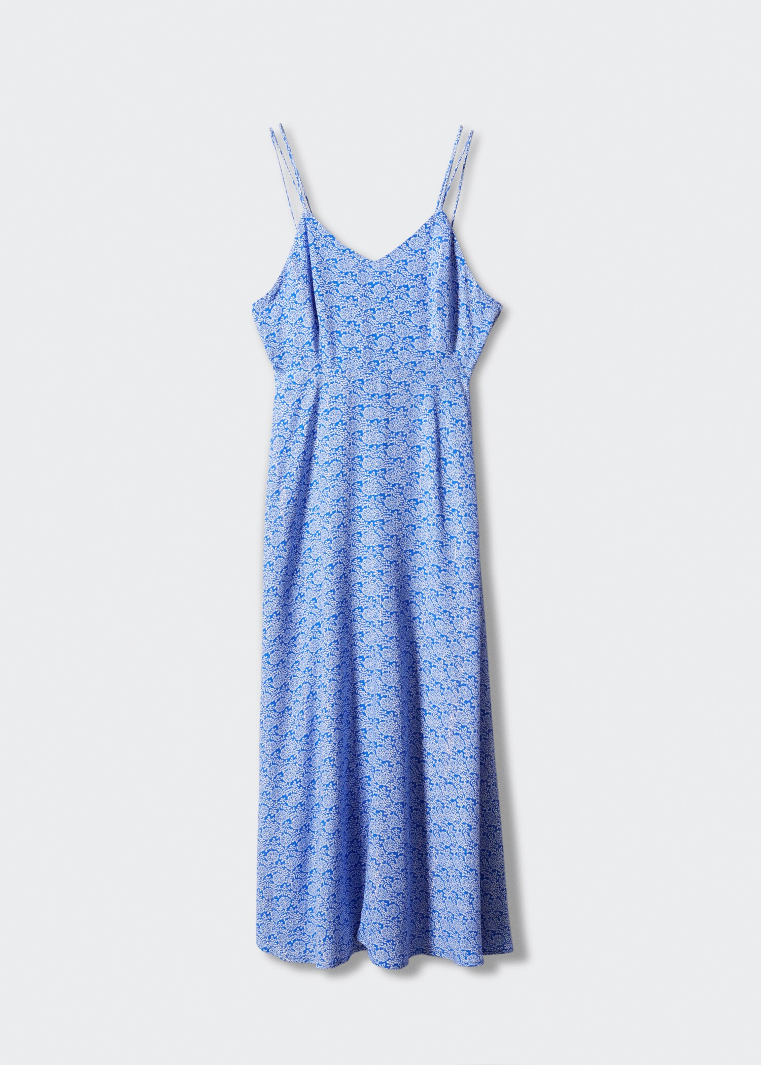 Rochie lungă imprimată - Articol fără model