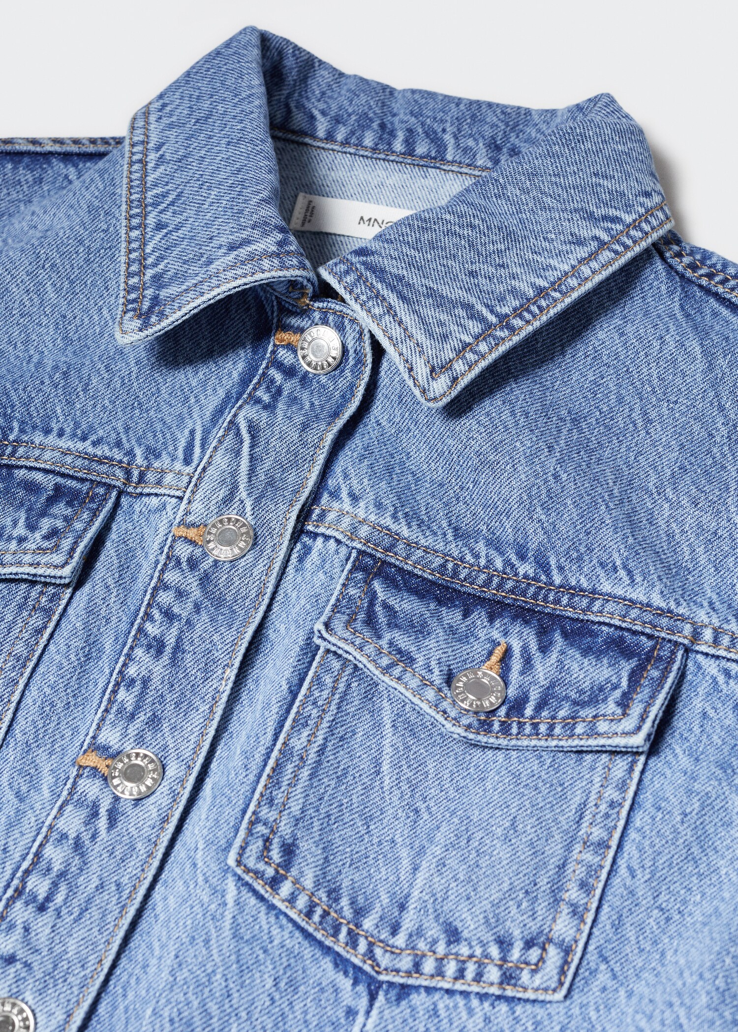 Denim dress with pockets - Details of the article 8