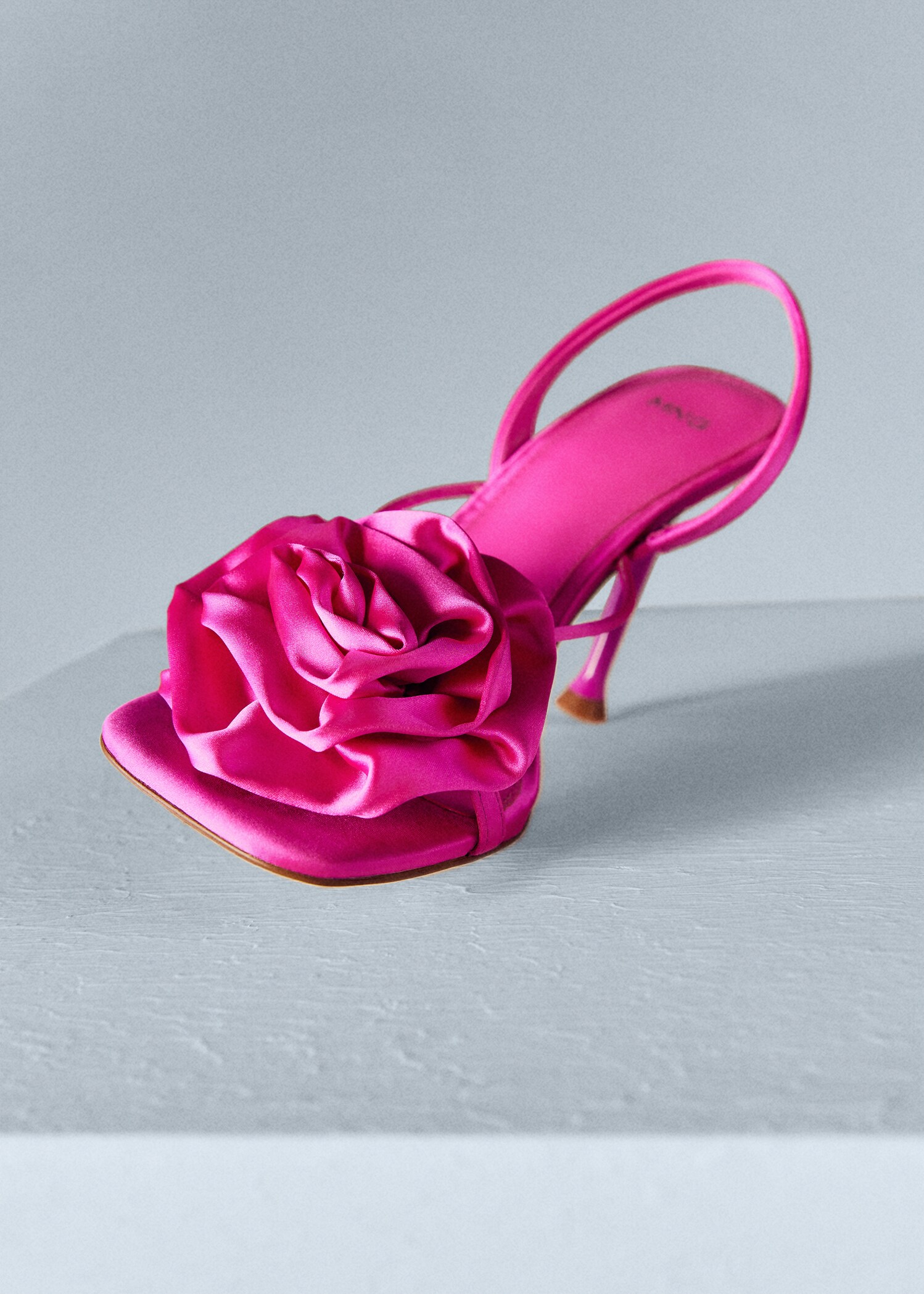 Maxi flower heeled sandal - Details of the article 3