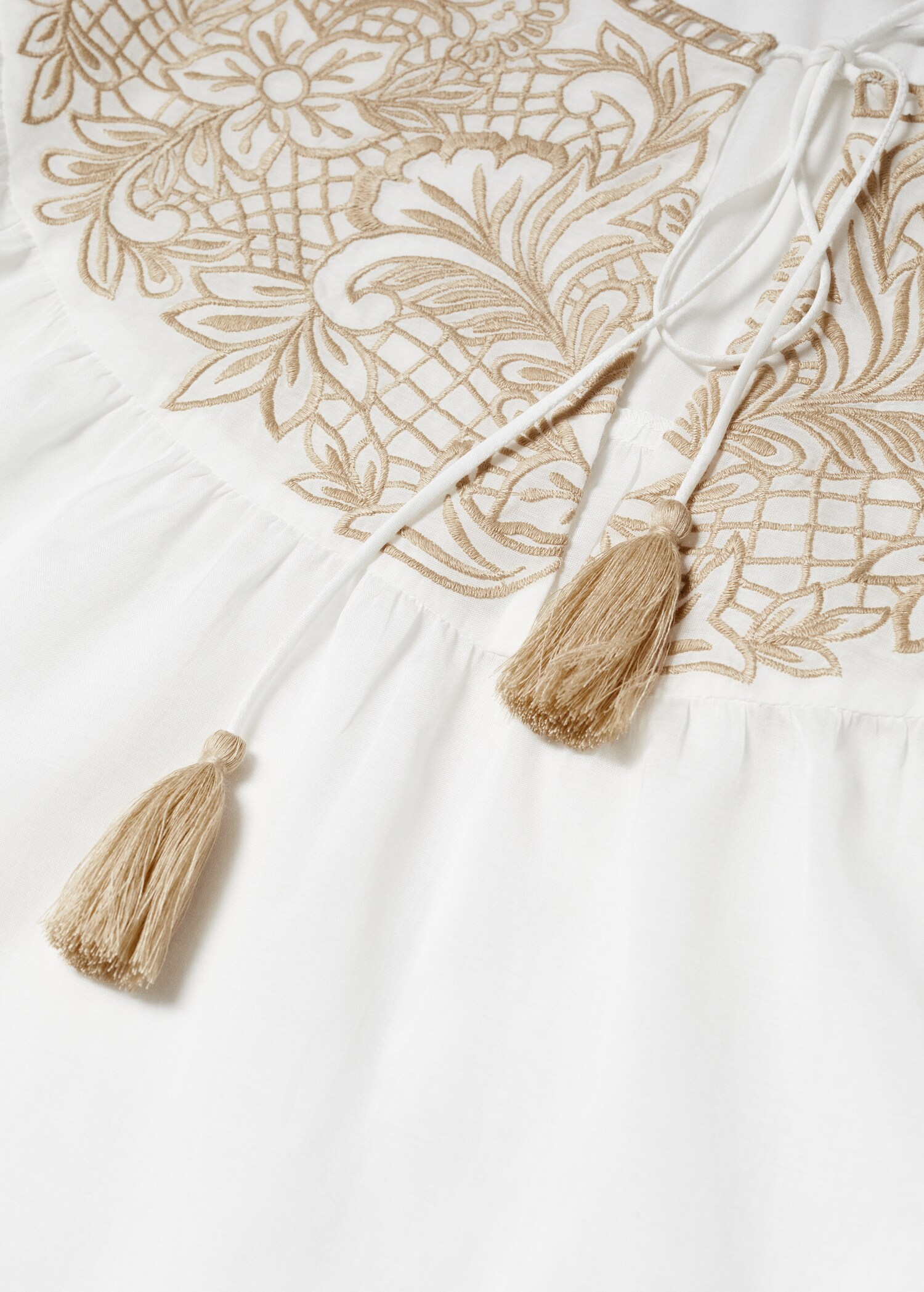Blouse brodée cordon - Détail de l'article 8