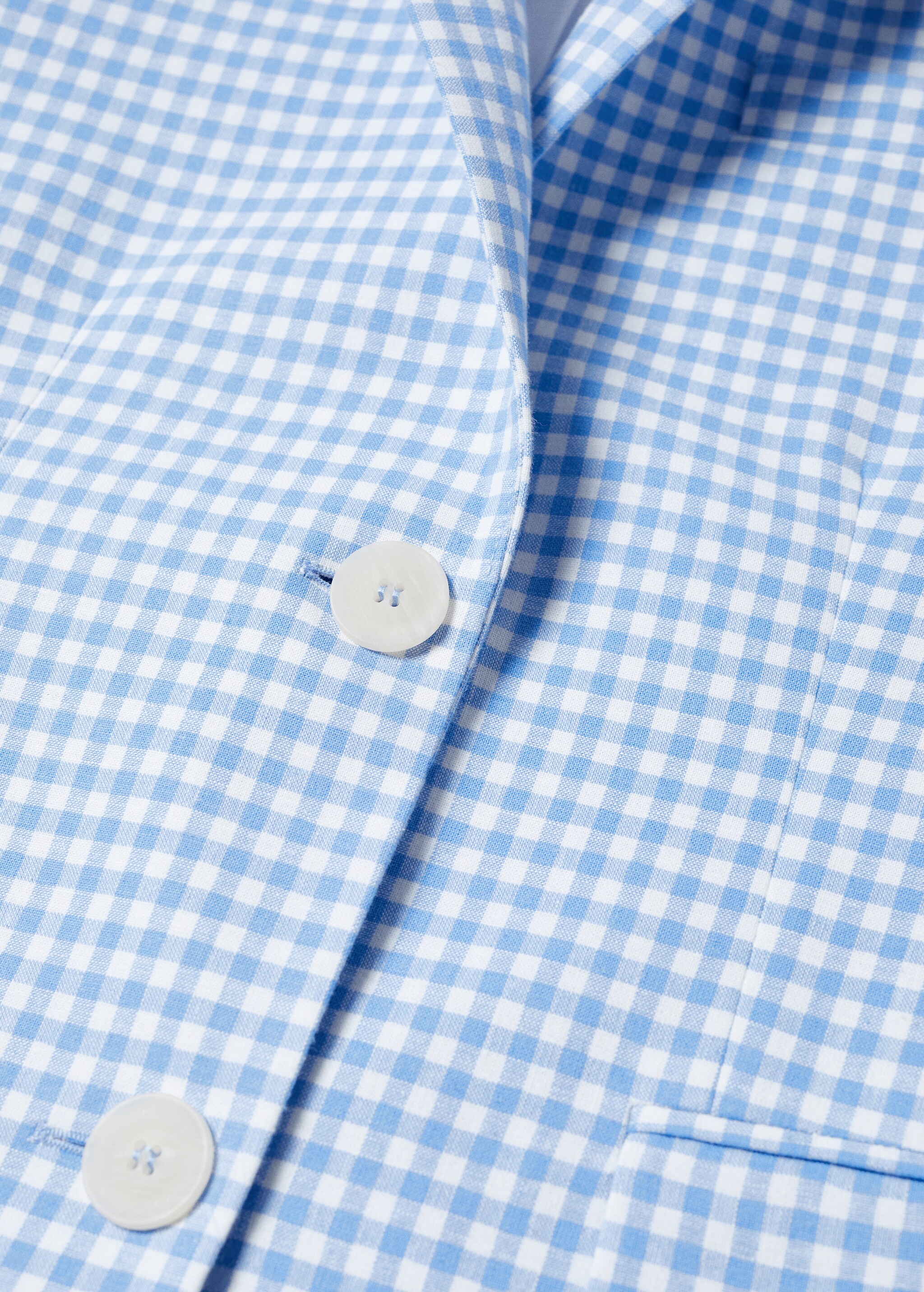 Gingham blazer - Details of the article 8