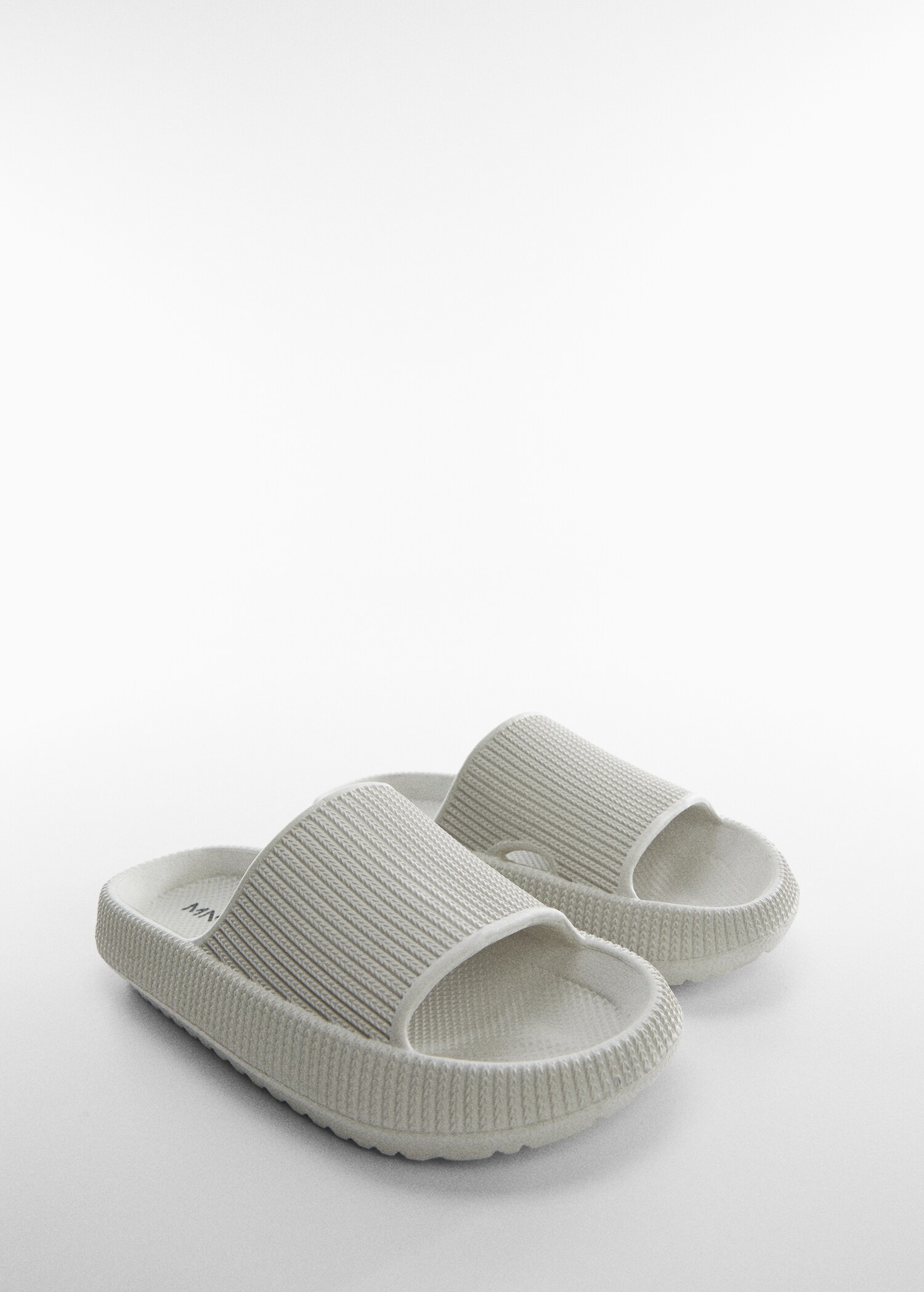 Texturierte Flip-Flops - Mittlere Ansicht