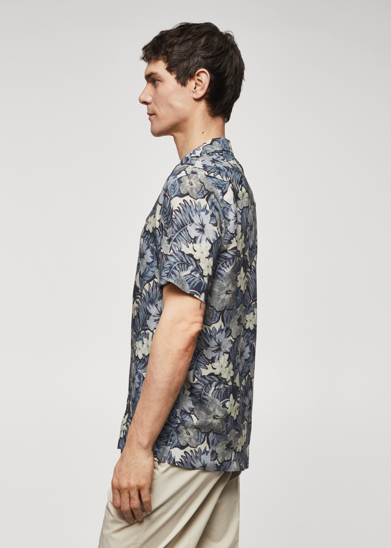 Regular Fit-Hemd mit Hawaii-Muster - Detail des Artikels 2