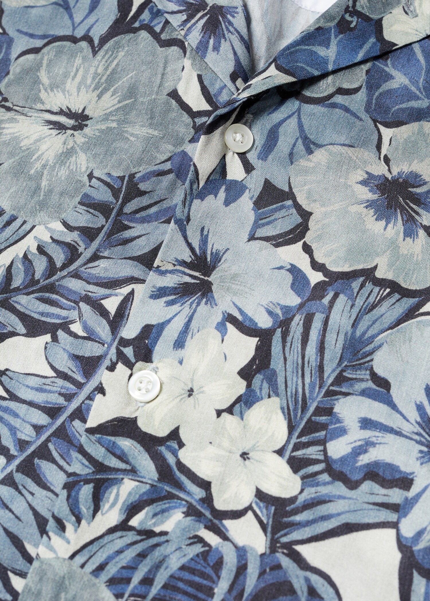 Regular Fit-Hemd mit Hawaii-Muster - Detail des Artikels 8