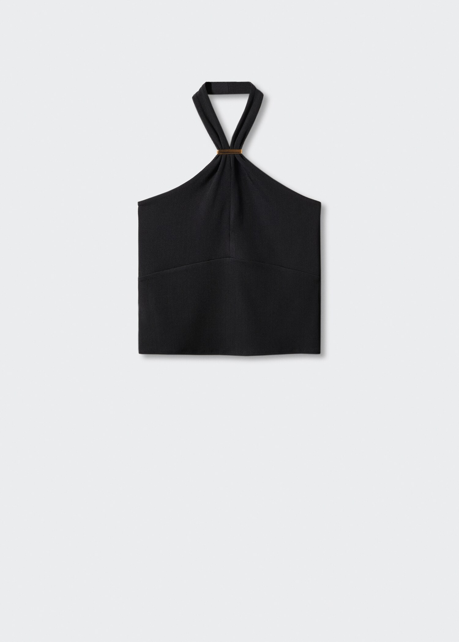 Top halter detalle metálico - Artículo sin modelo