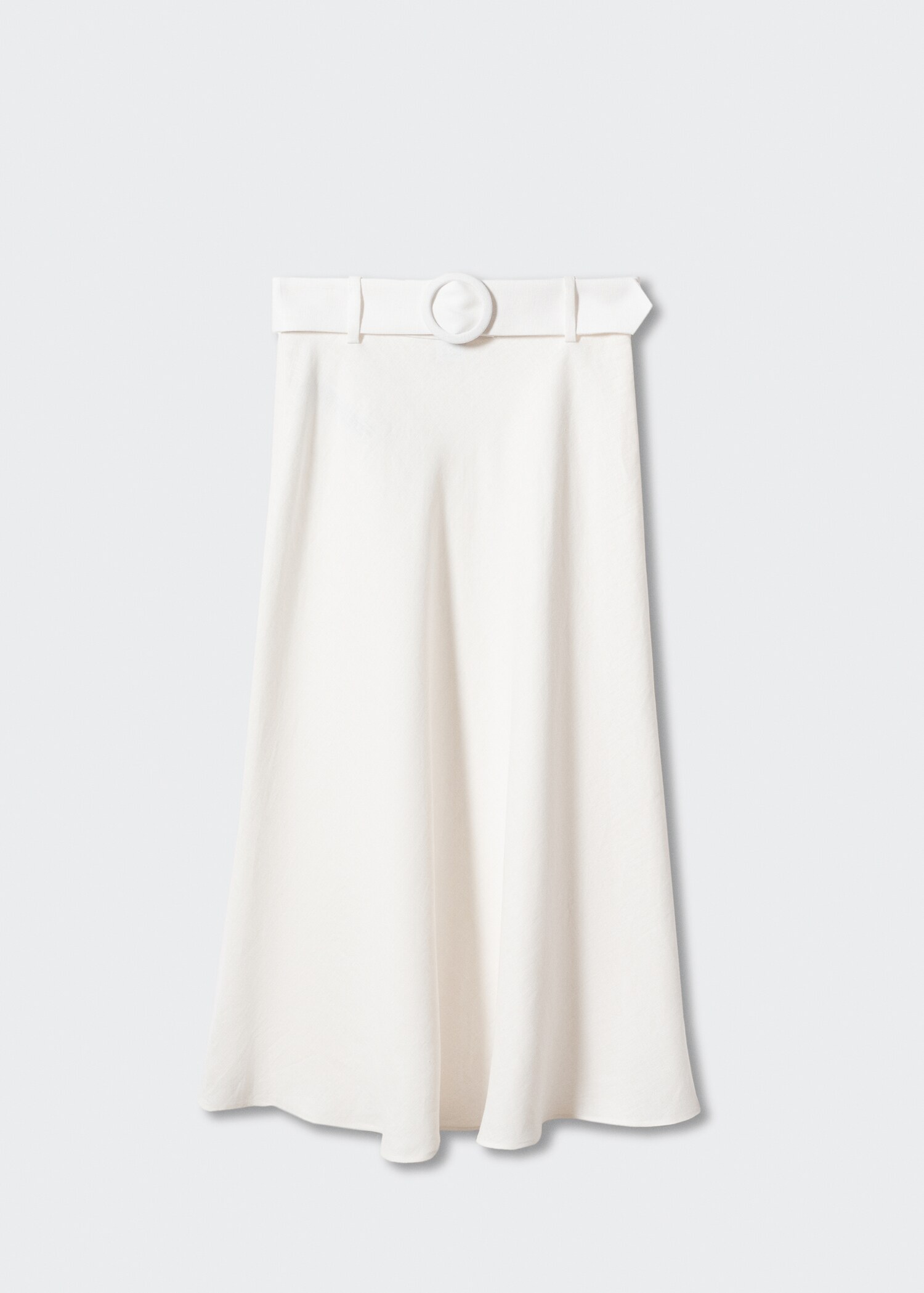Linen skirt with belt - Article without model