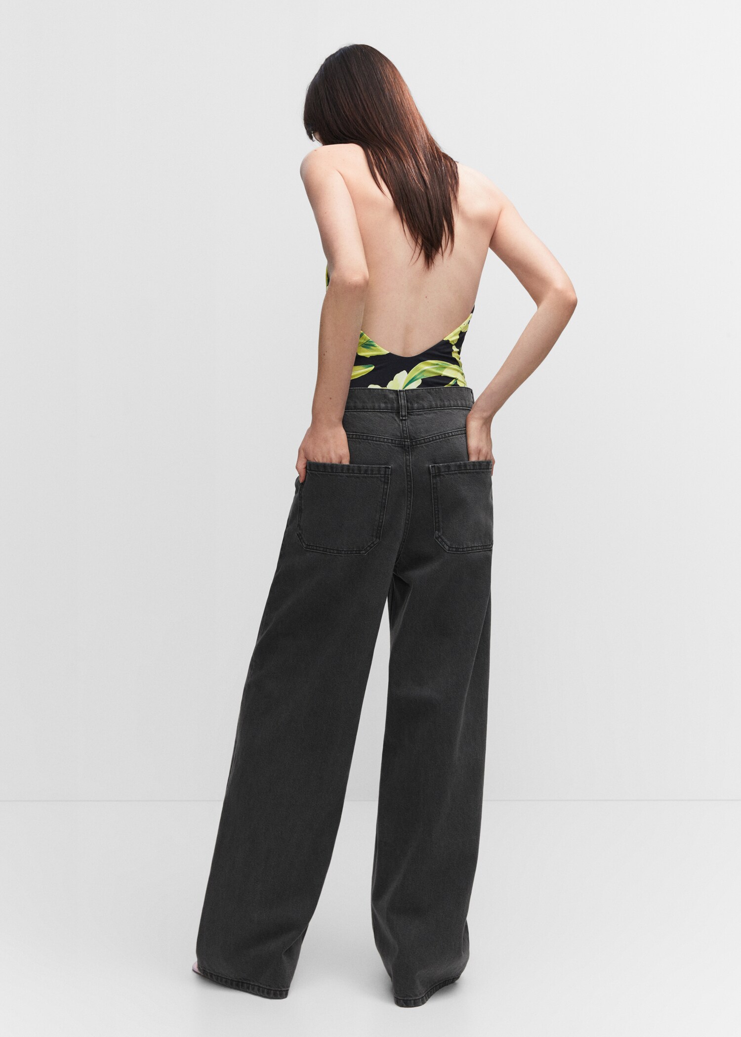 Jean wideleg loose taille basse - Verso de l’article