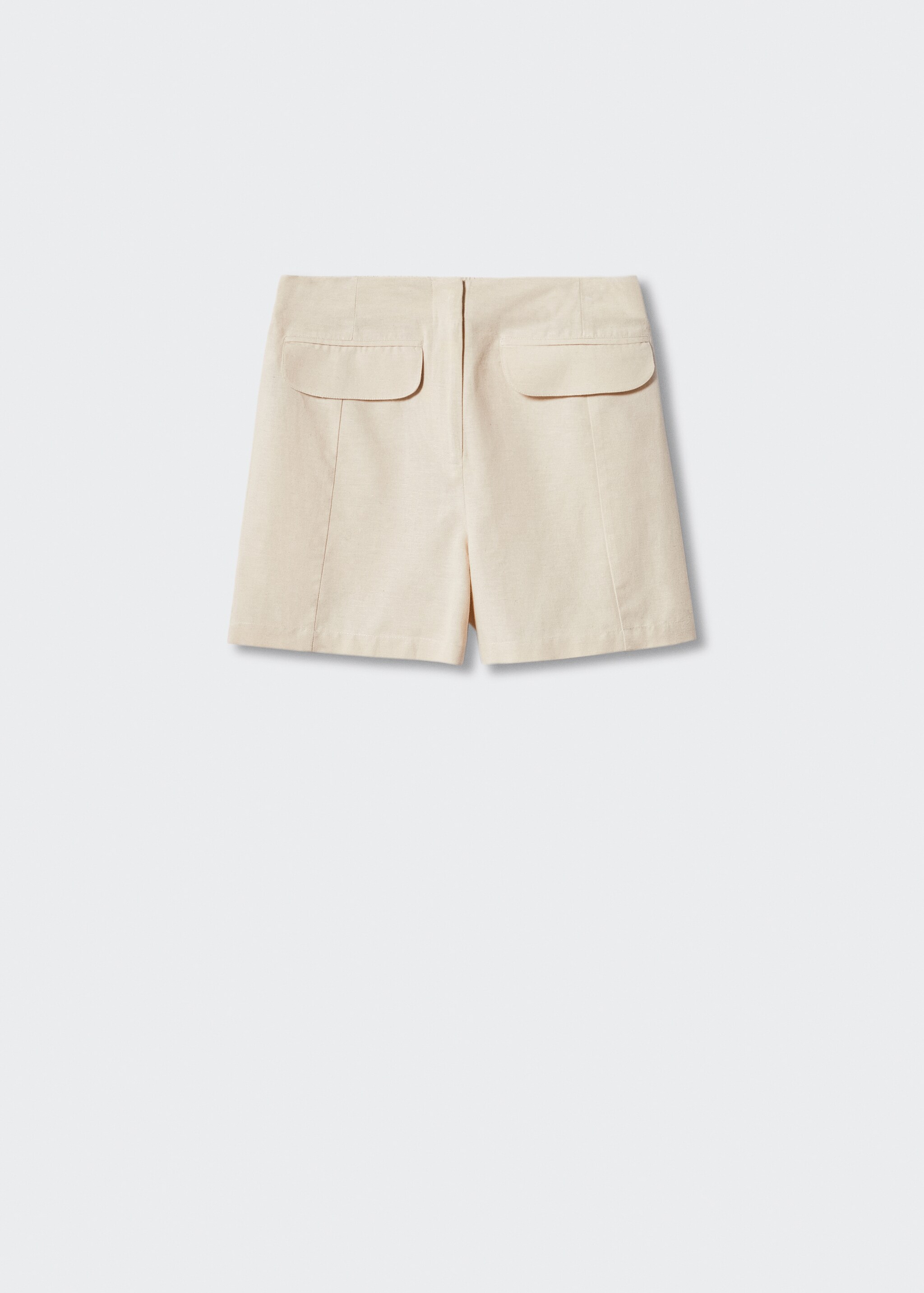 Linen shorts with pockets - Article without model