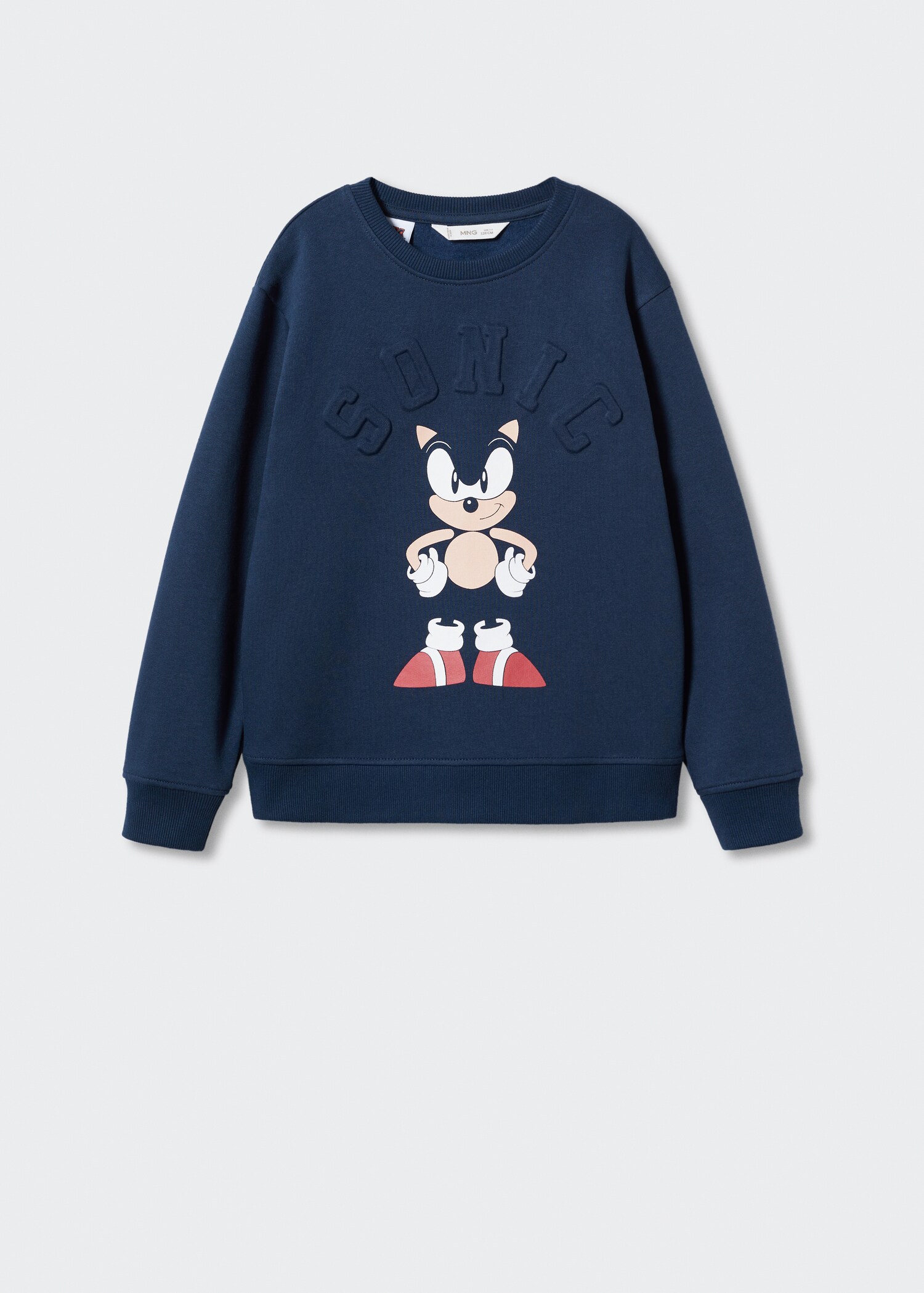 Embossed Sonic sweatshirt - Article without model