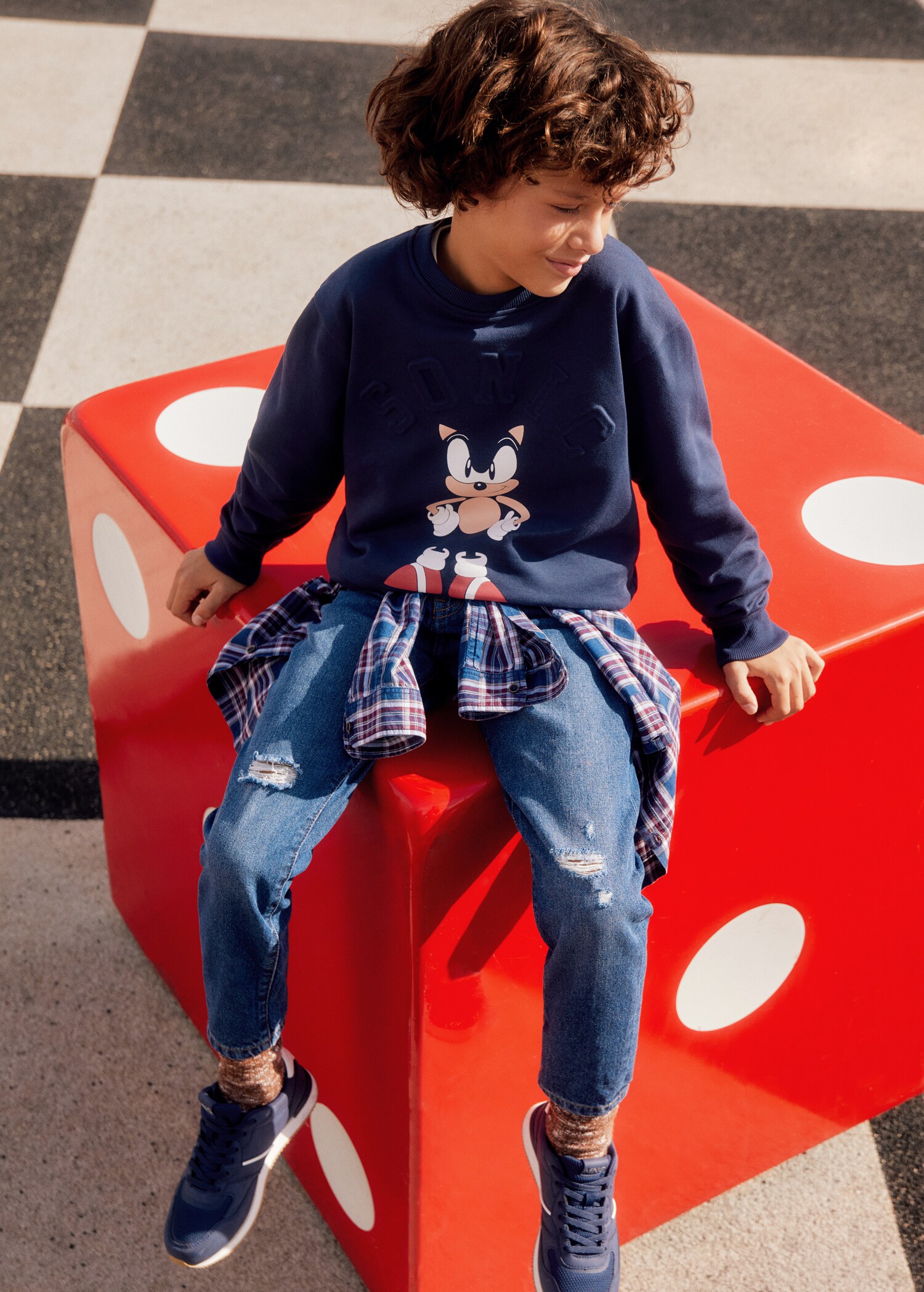 Embossed Sonic sweatshirt - Details of the article 5