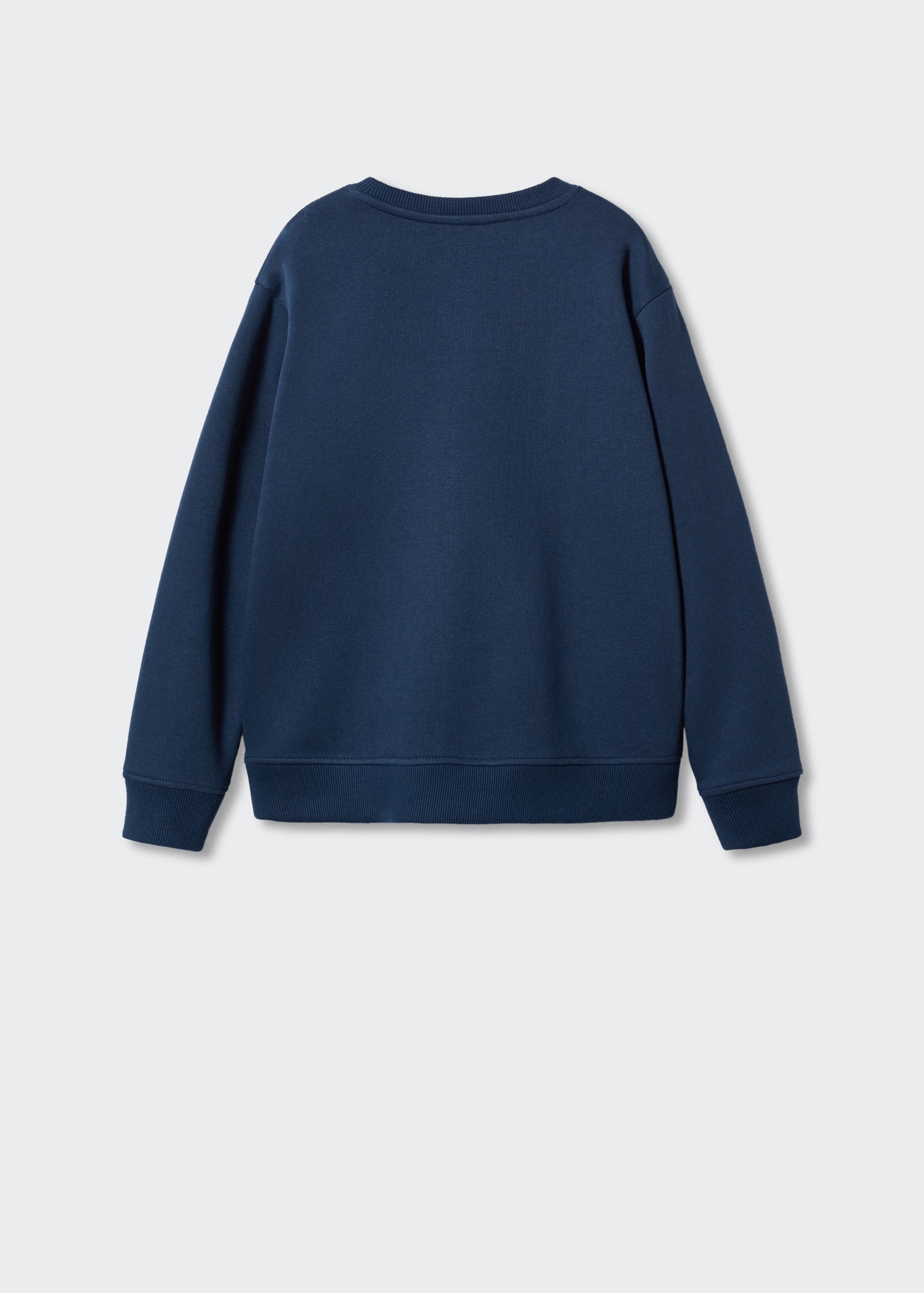 Embossed Sonic sweatshirt - Reverse of the article