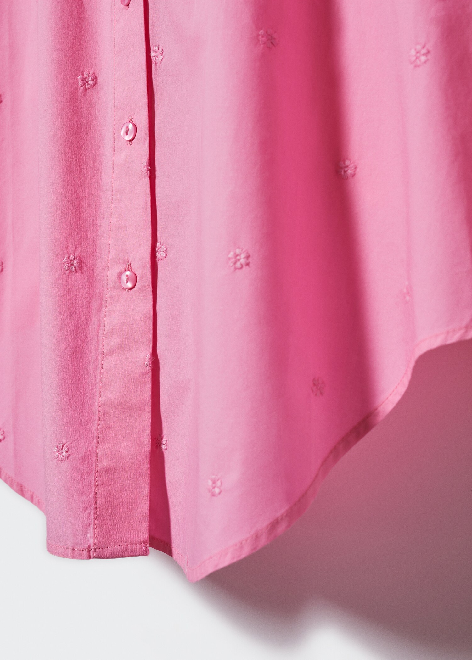 Embroidered flowers shirt - Details of the article 8
