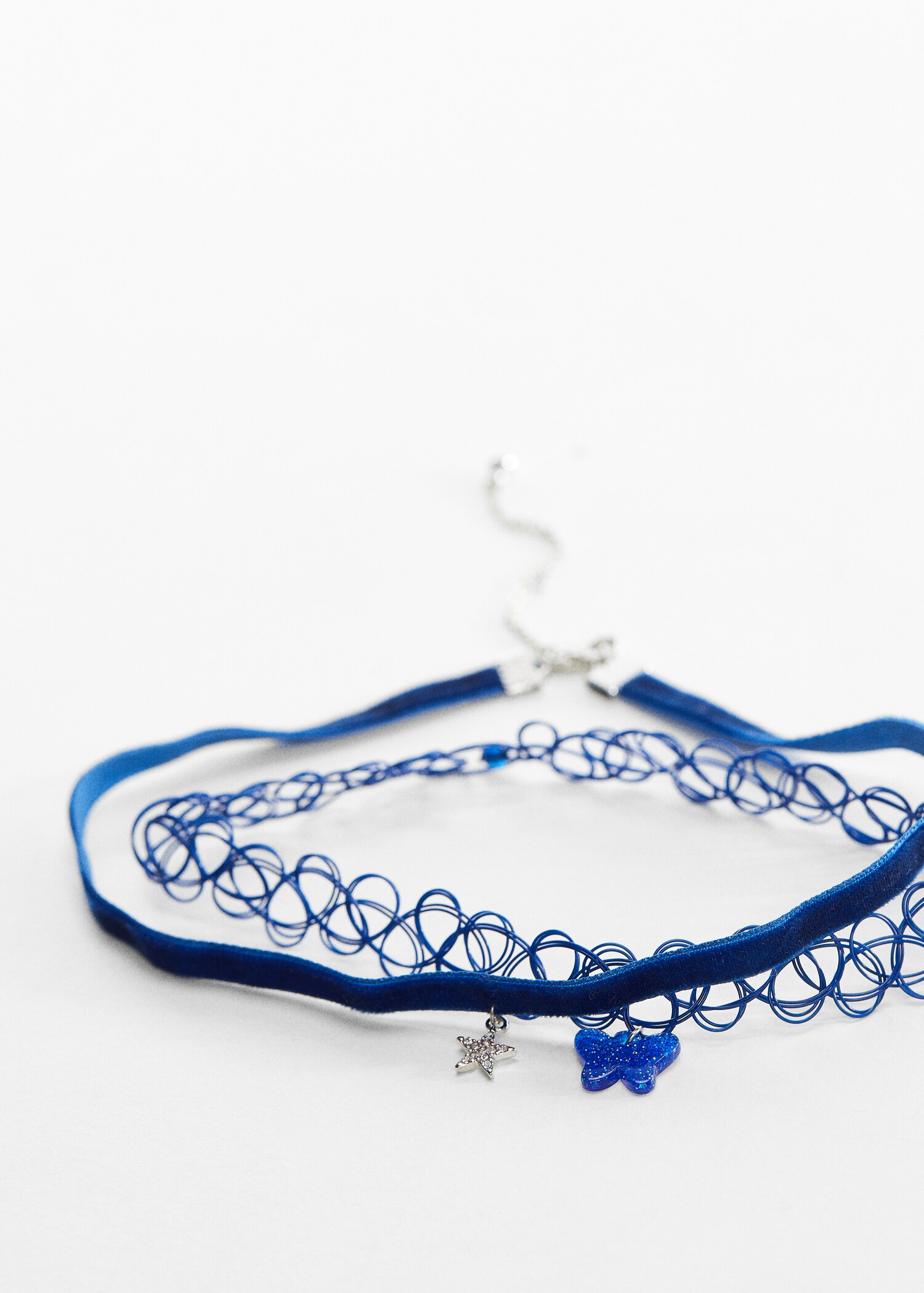2er-Pack Chokers mit Anhänger - Mittlere Ansicht