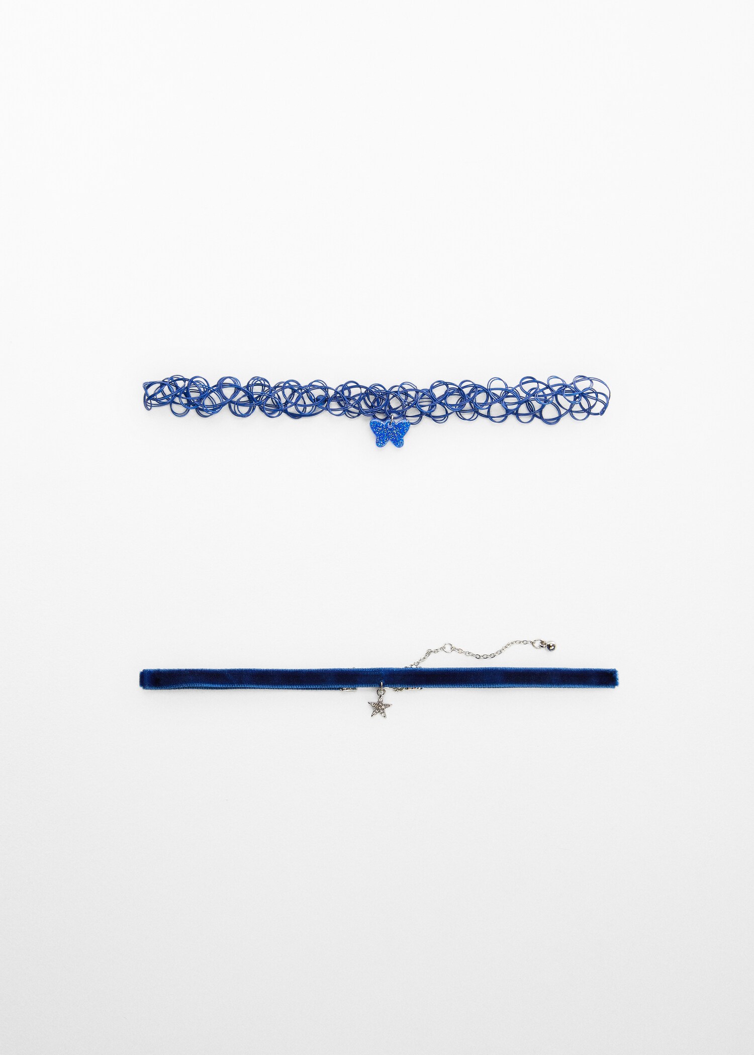 2er-Pack Chokers mit Anhänger - Artikel ohne Model