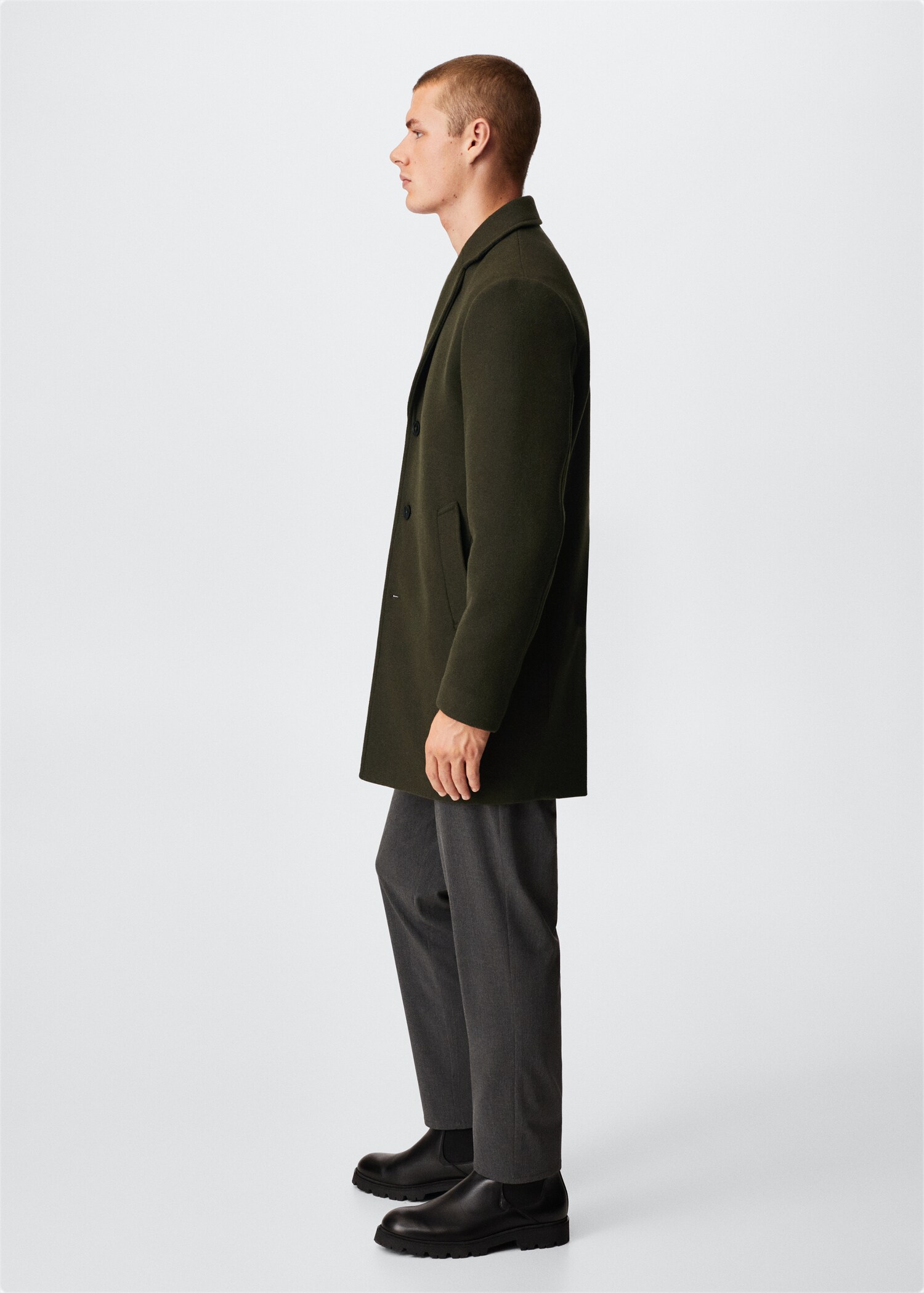Manteau laine recyclée - Détail de l'article 4