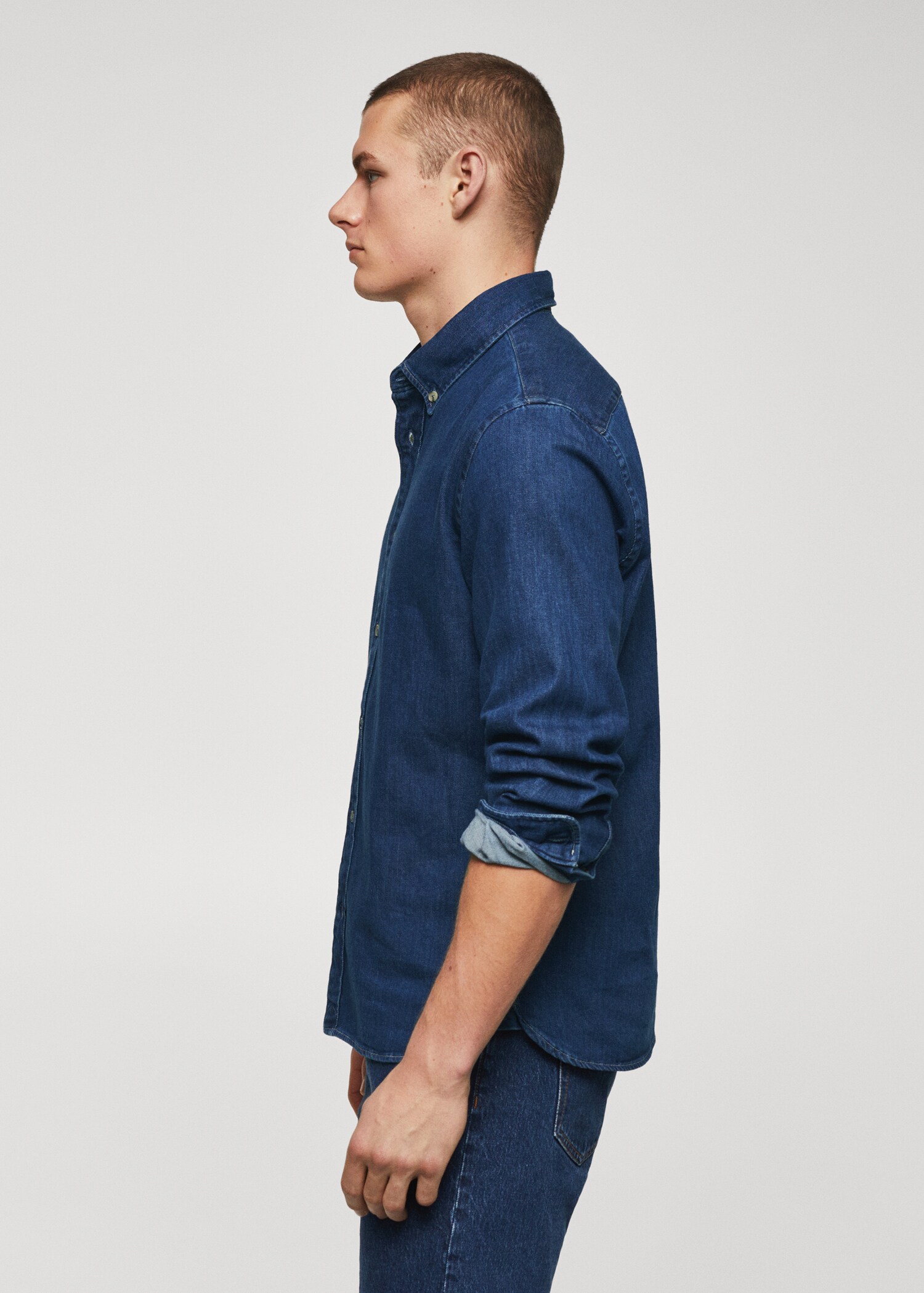 Slim Fit-Jeanshemd - Detail des Artikels 2