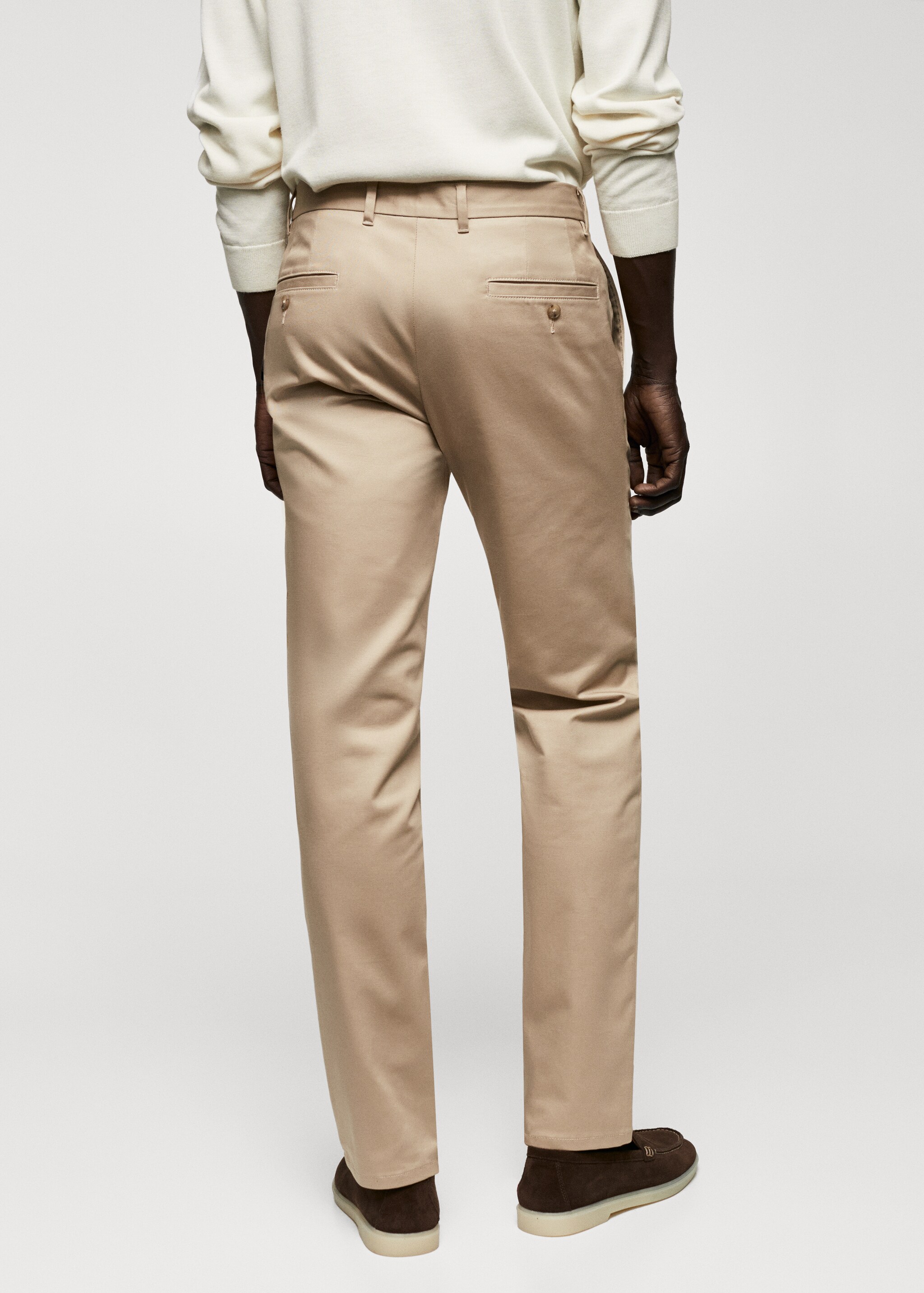 Skinny chino trousers - Reverse of the article