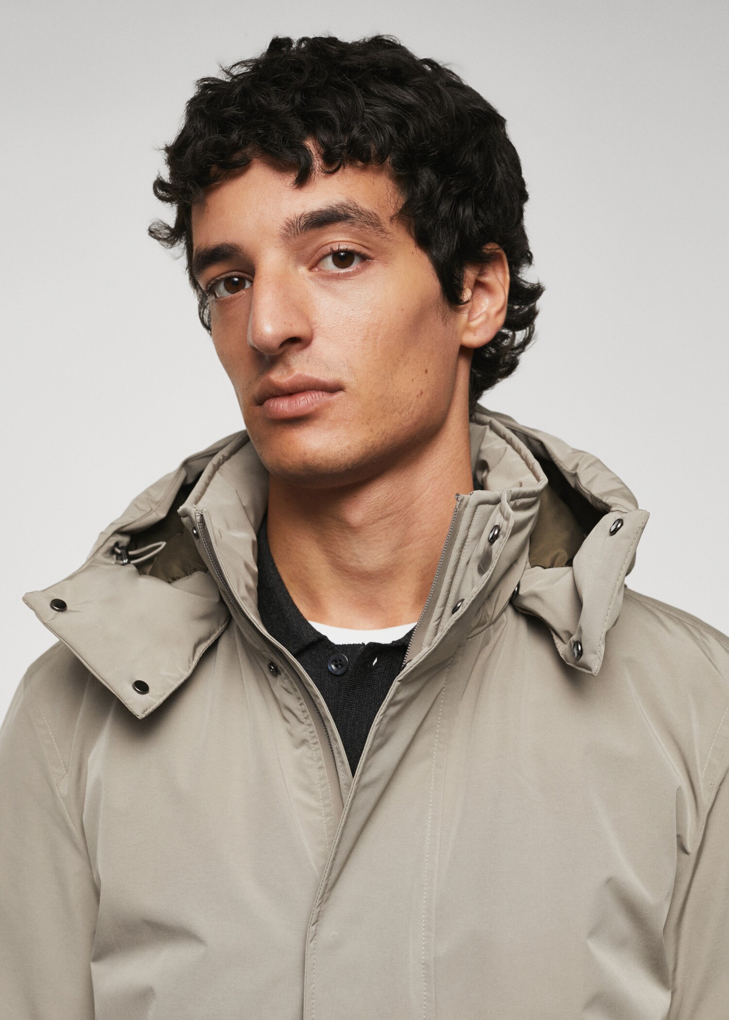 Parka acolchada capucha - Detalle del artículo 1