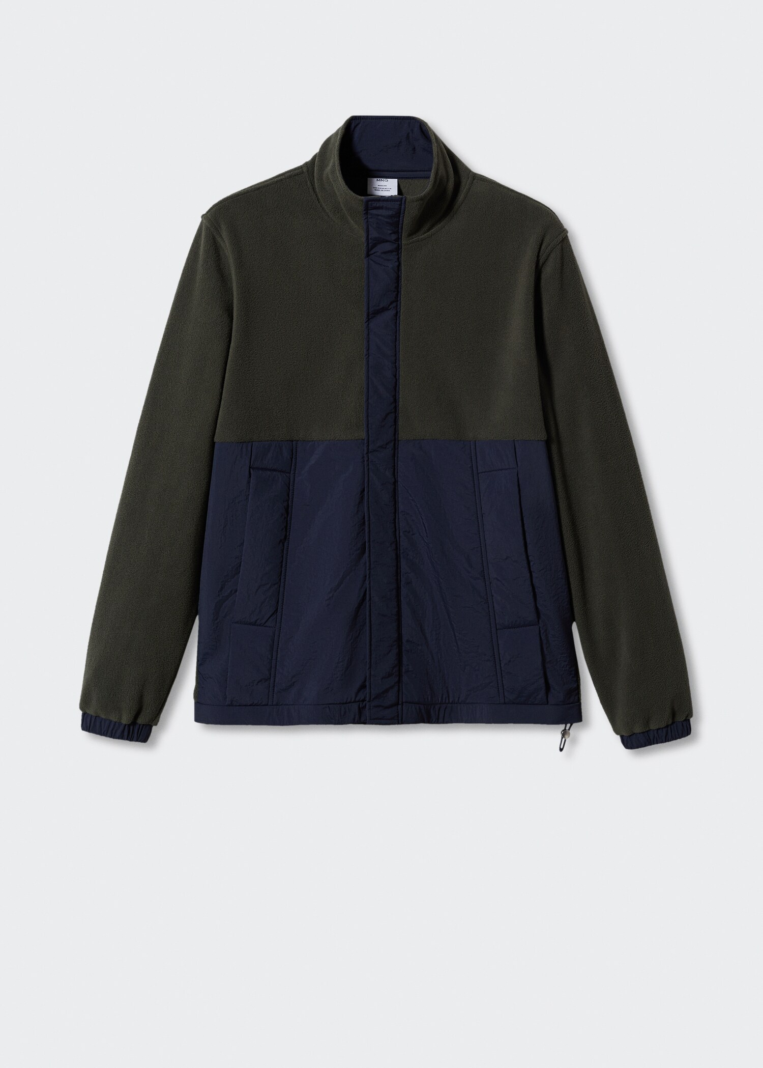 Kombinierte Fleecejacke - Artikel ohne Model