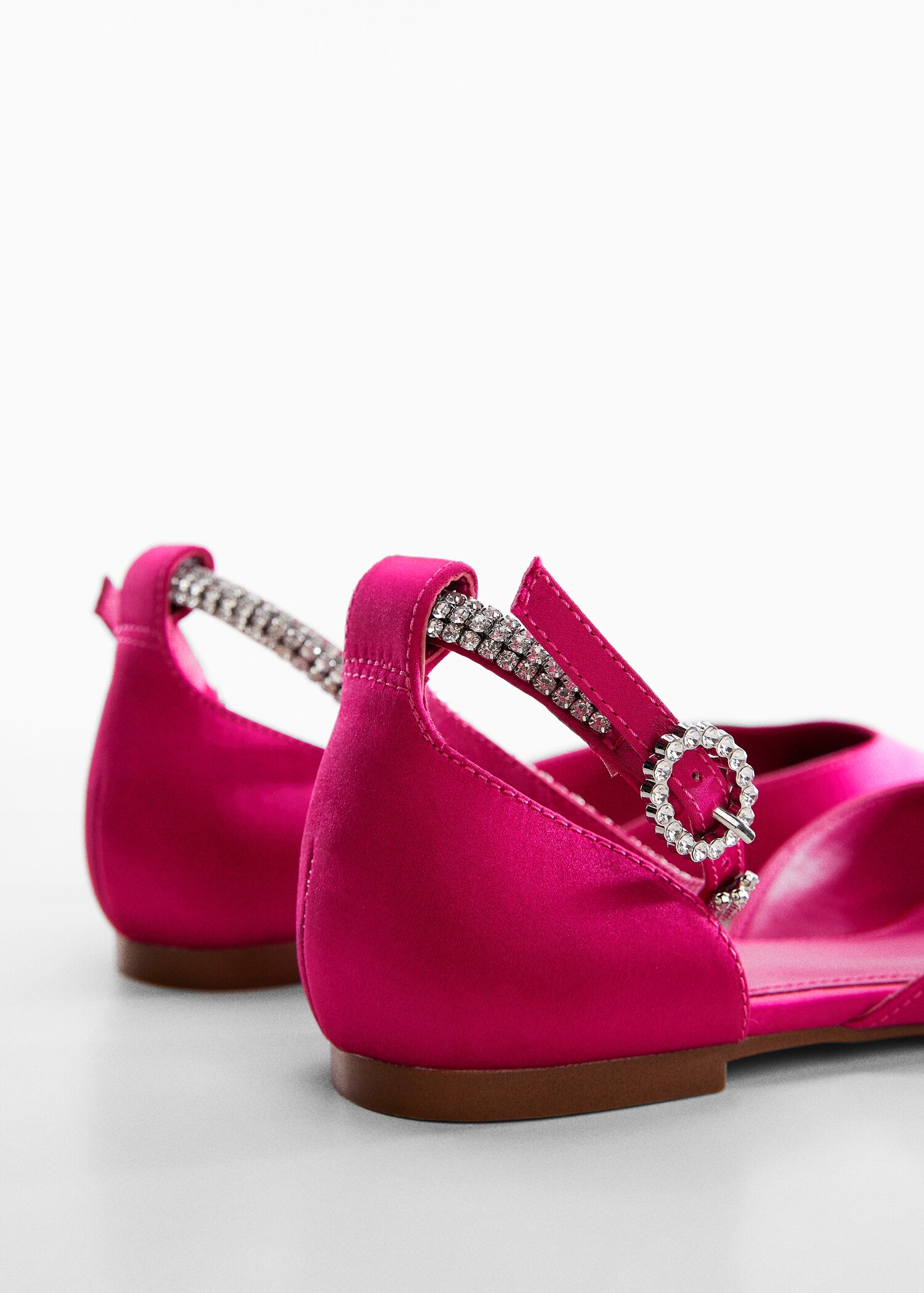 Zapato satinado pulsera strass - Detalle del artículo 1