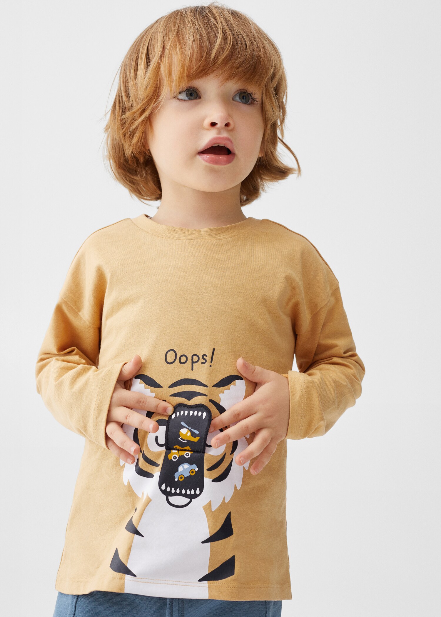 Animated long sleeve t-shirt - Medium plane