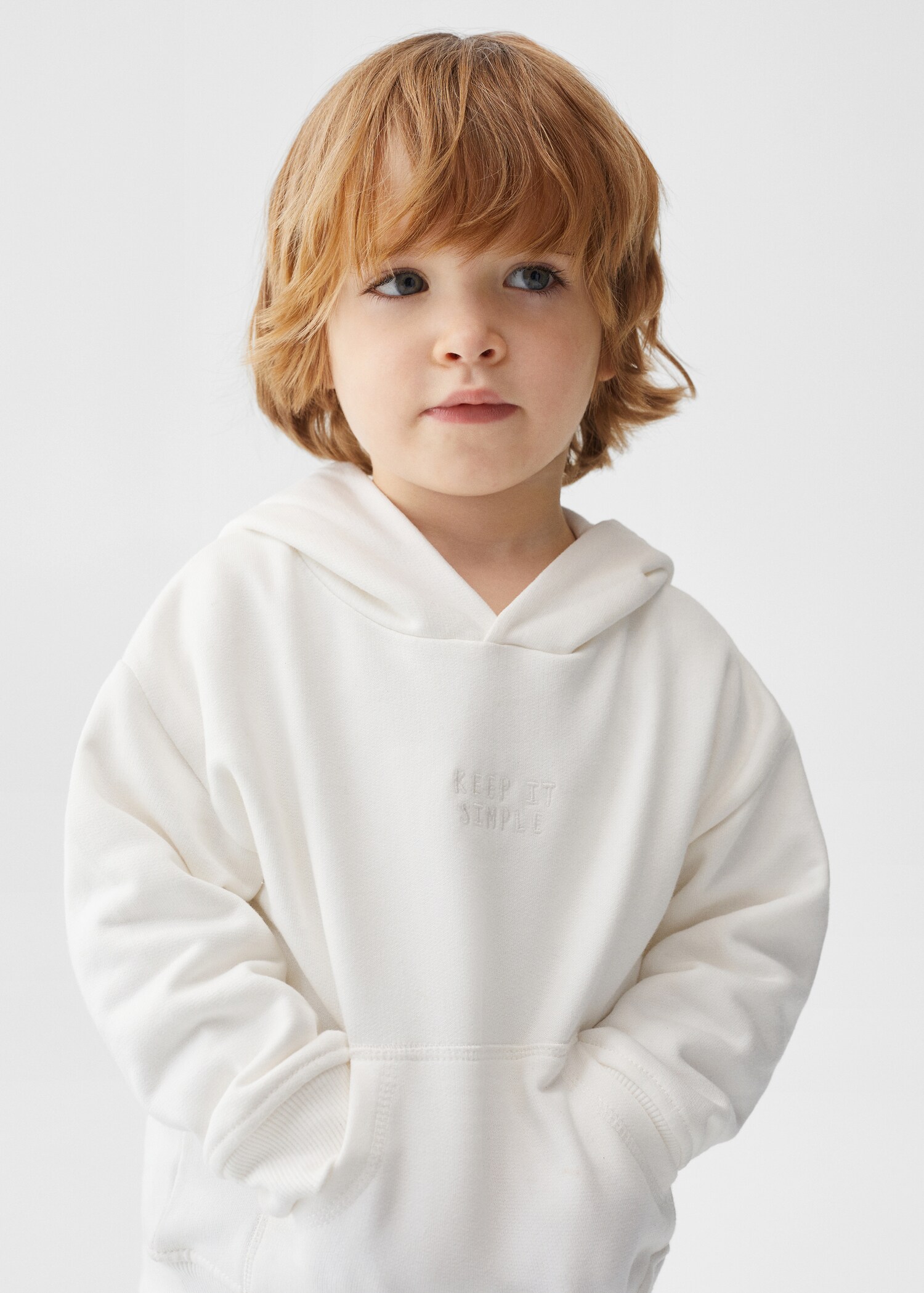 Basic hooded sweatshirt - Details of the article 1