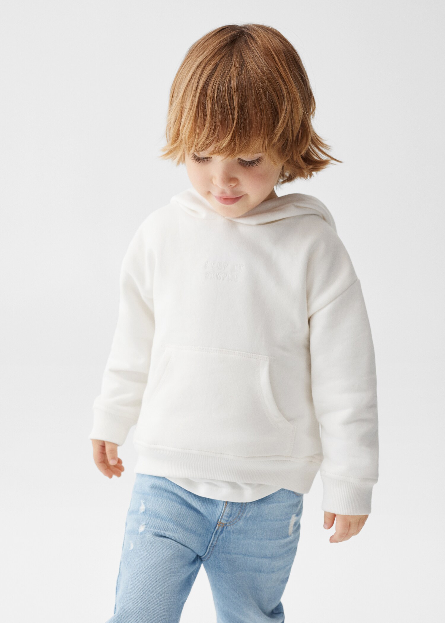 Basic hooded sweatshirt - Details of the article 4