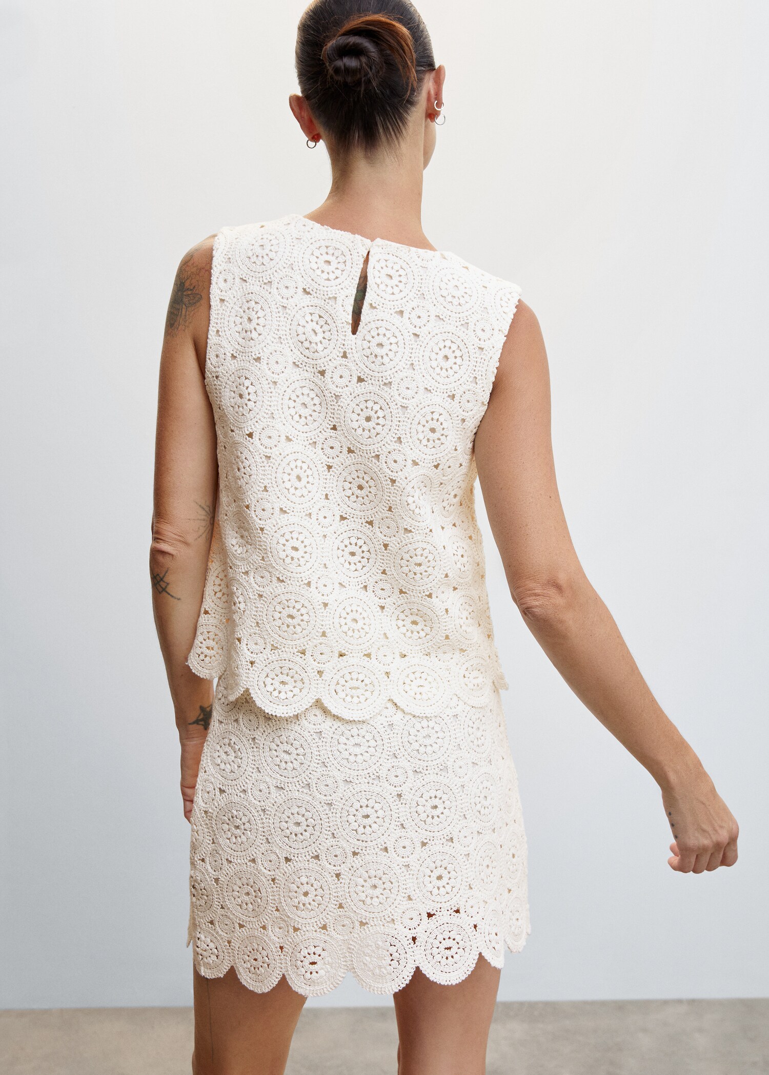 Top crochet coton - Verso de l’article