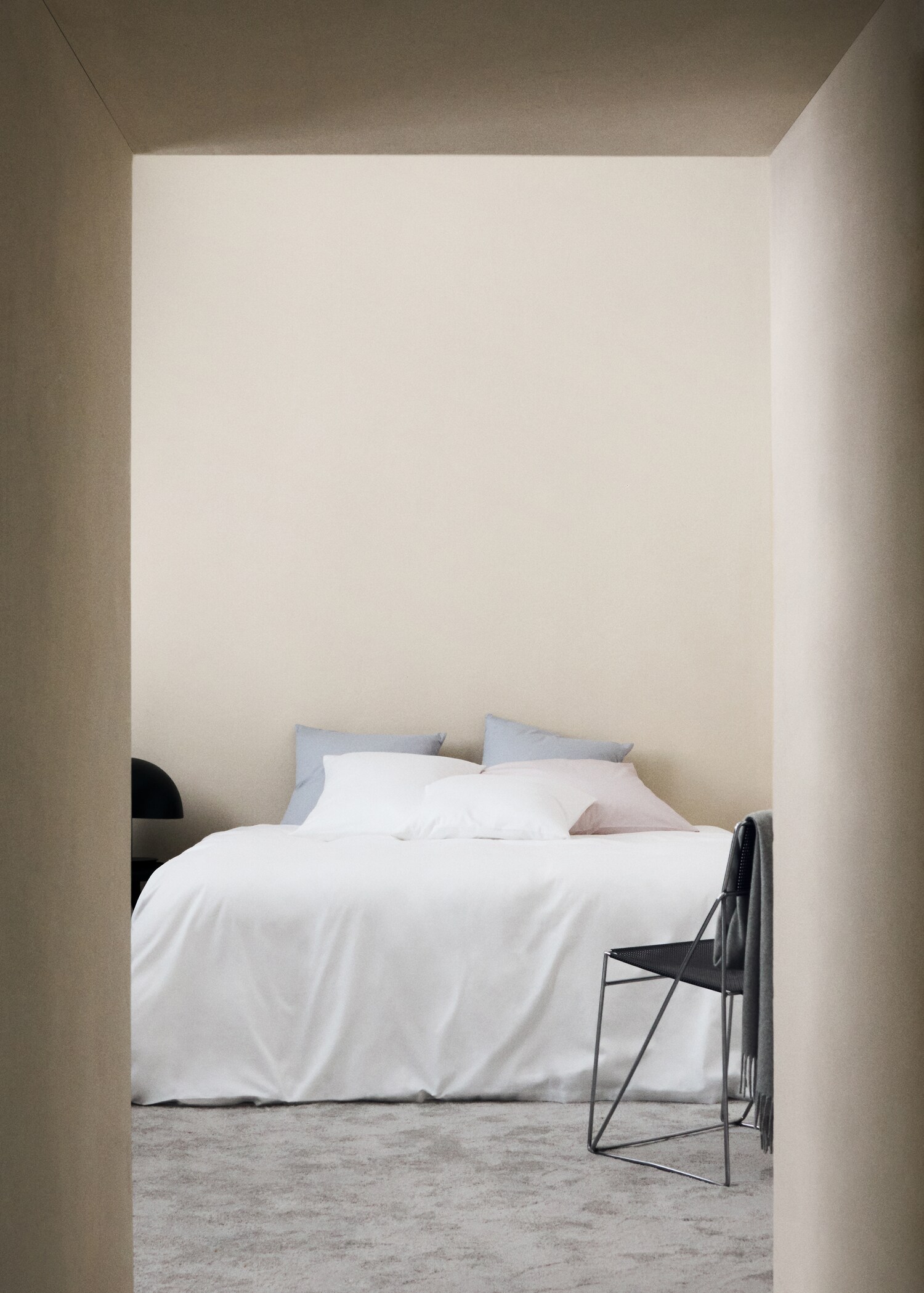 Bettbezug aus Baumwoll-Perkal (300 Fäden) für 150/160 cm Bett - Detail des Artikels 6