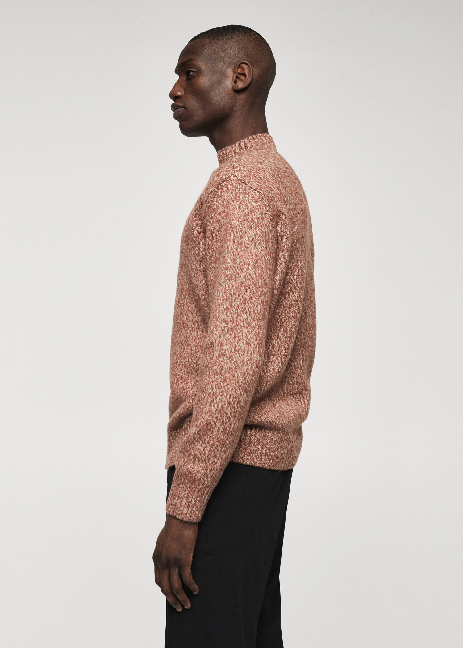 Perkins-neck flecked sweater - Details of the article 6