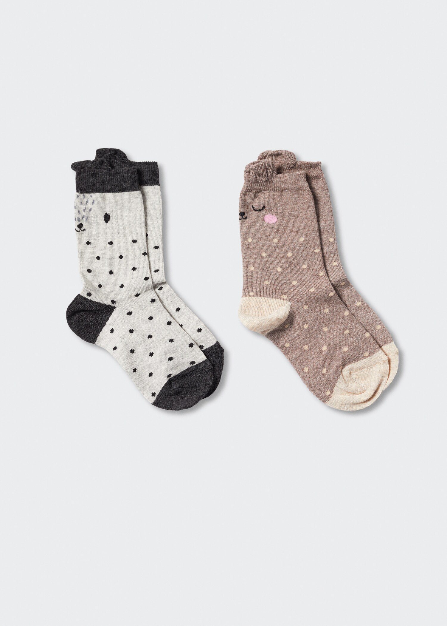 Zweierpack Socken im Muster-Mix - Artikel ohne Model
