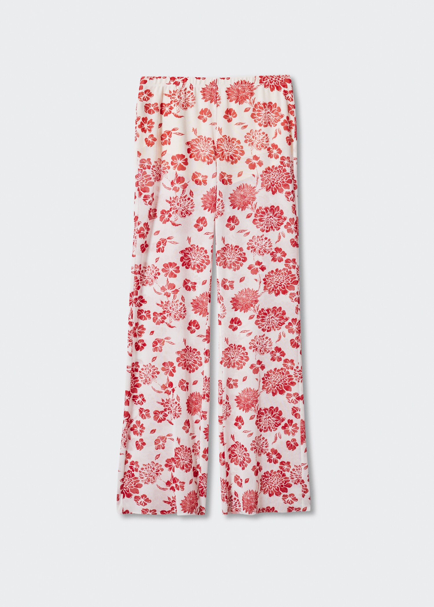 Bukser med blomstertrykk - Artikkel uten modell