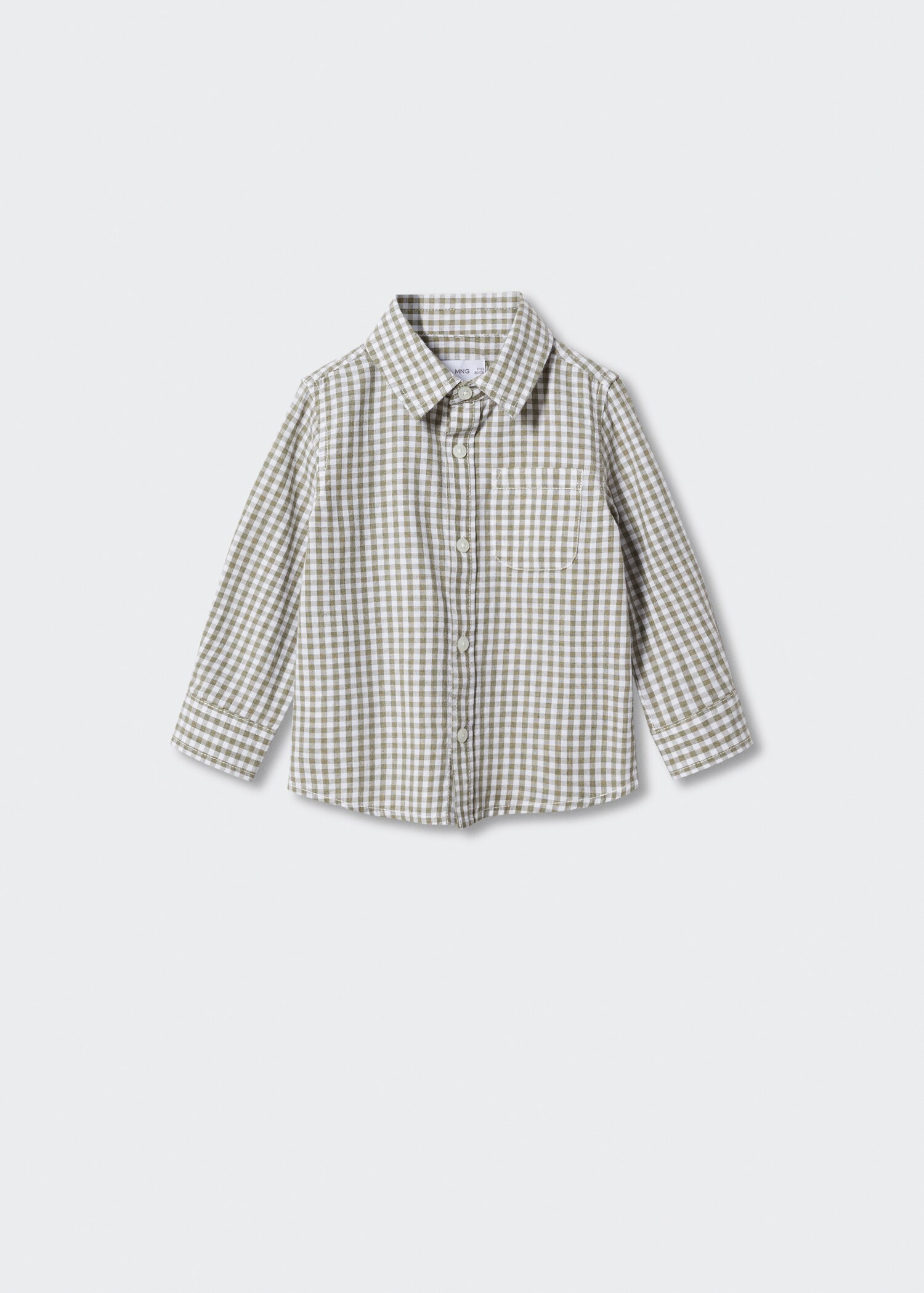 Camisa algodón cuadros - Artículo sin modelo