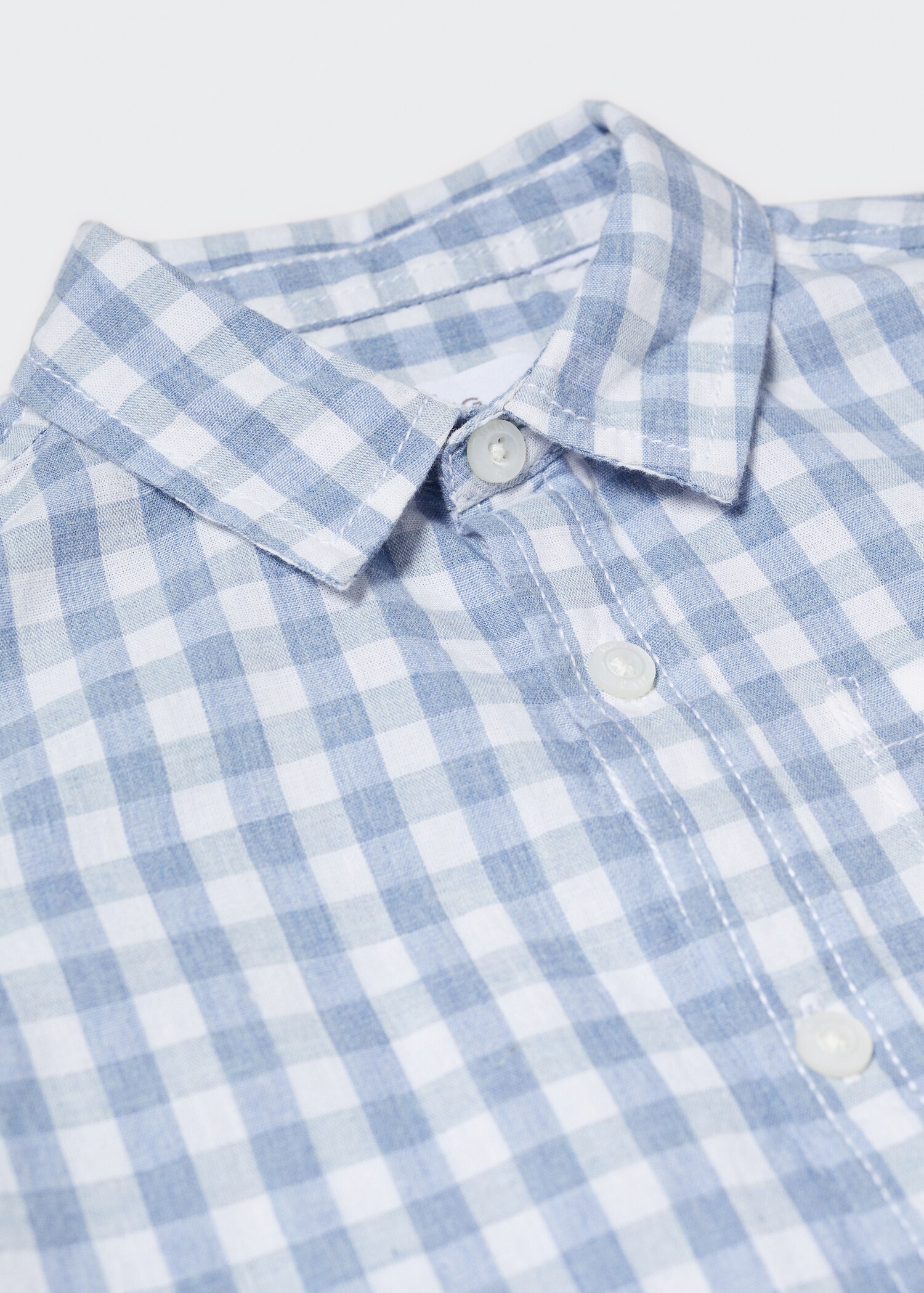 Camisa algodón cuadros - Detalle del artículo 0