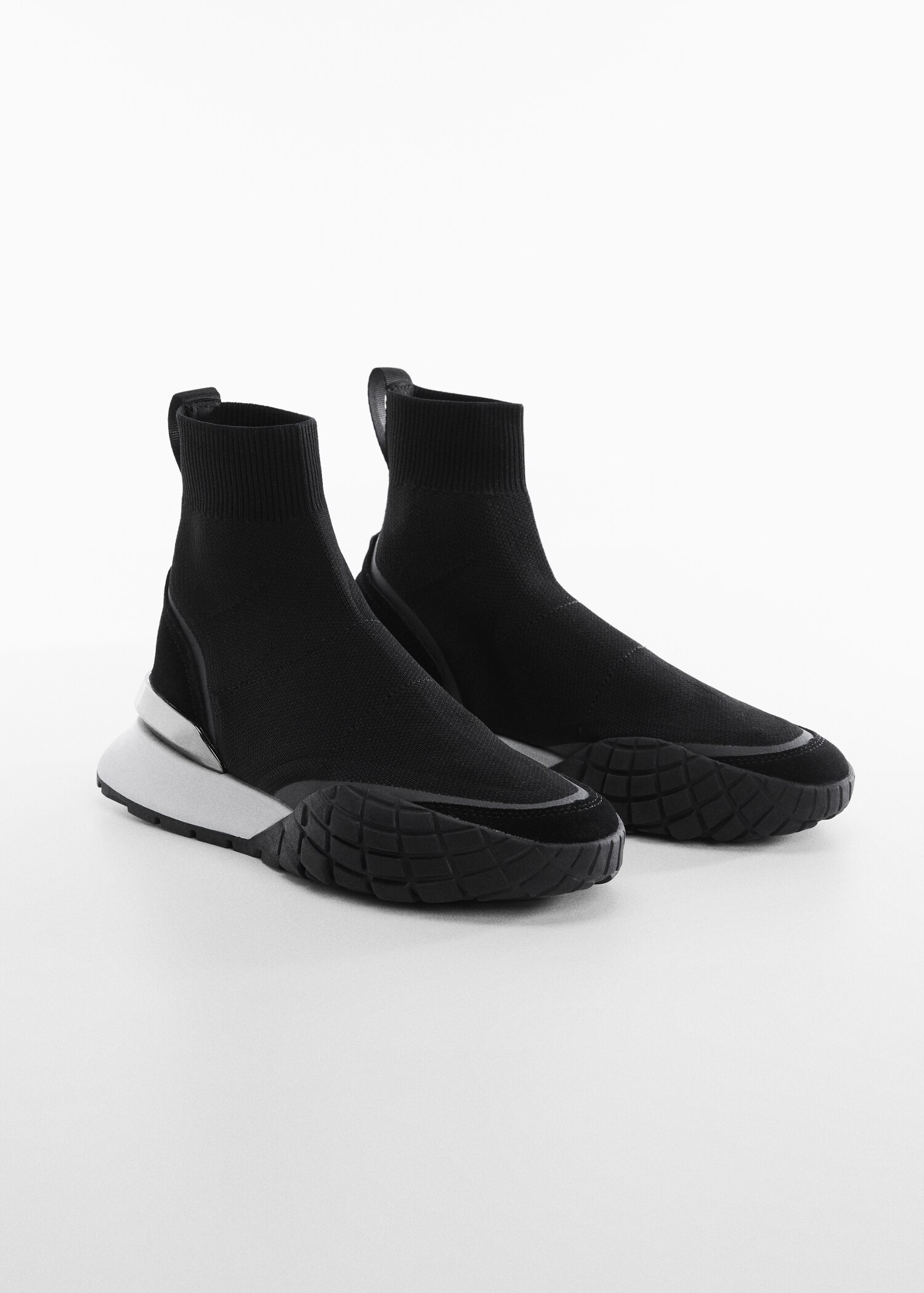Baskets chaussettes - Plan moyen