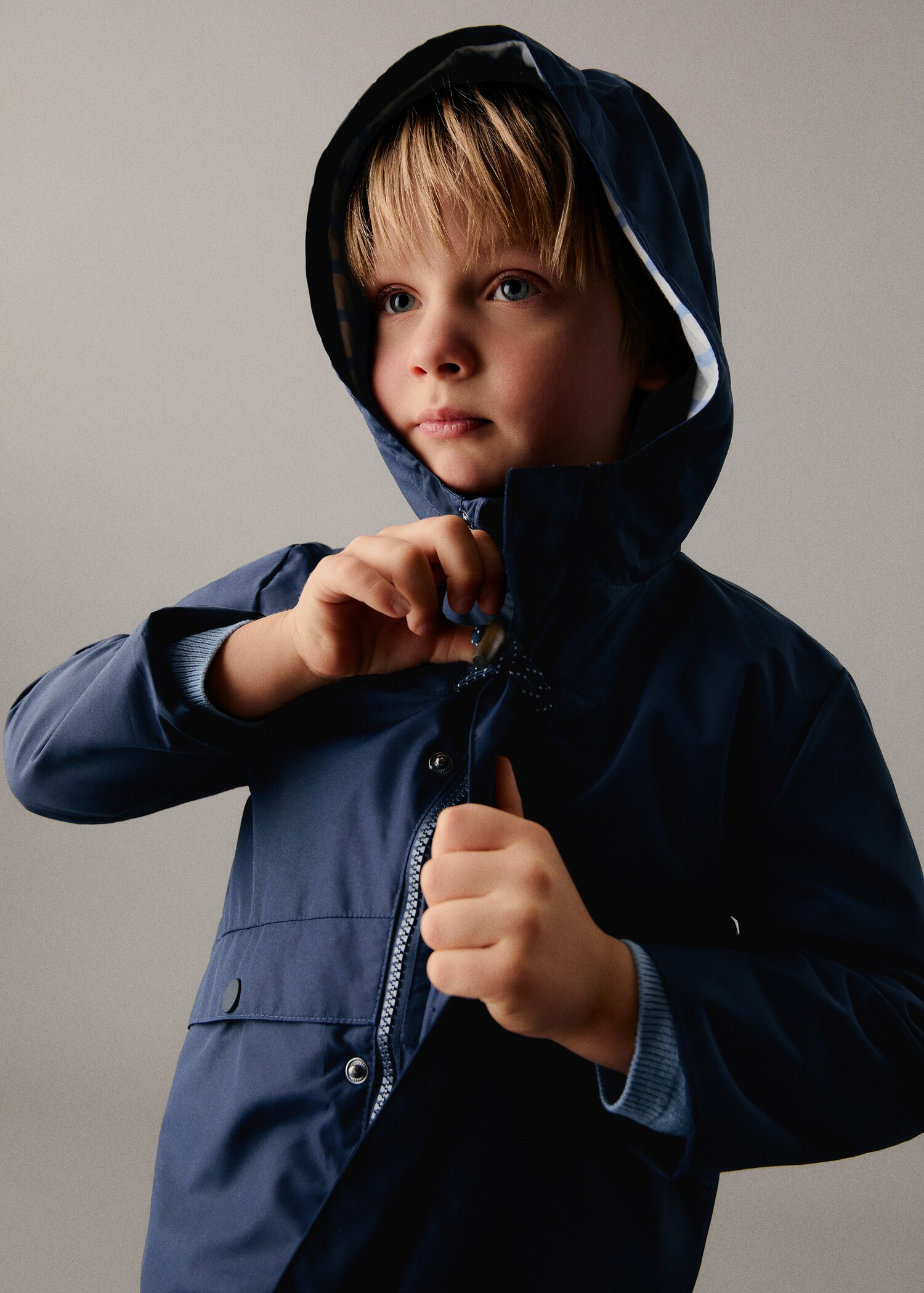 Parkas med hette - Artikkeldetalj 1