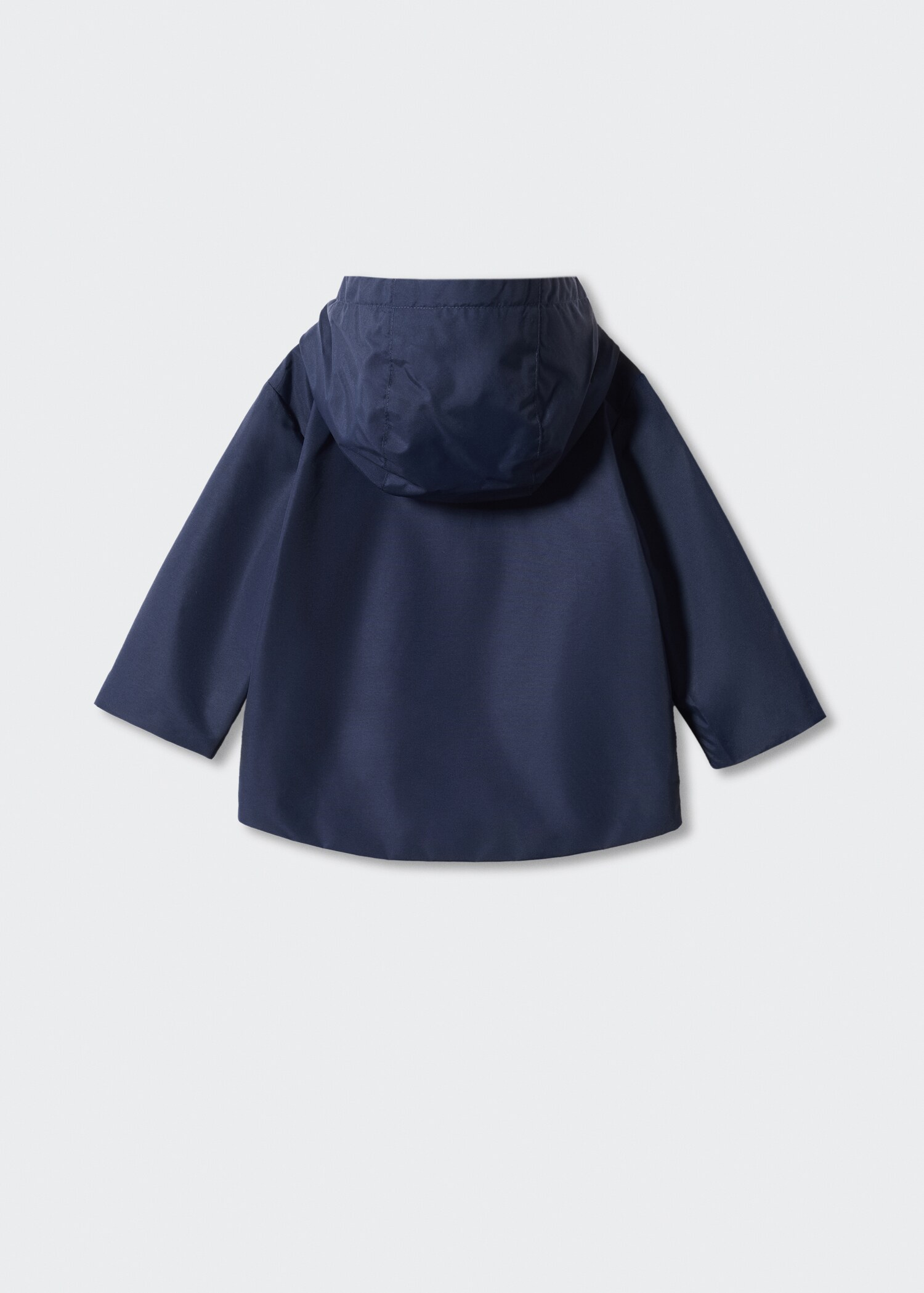 Parkas med hette - Baksiden av artikkelen