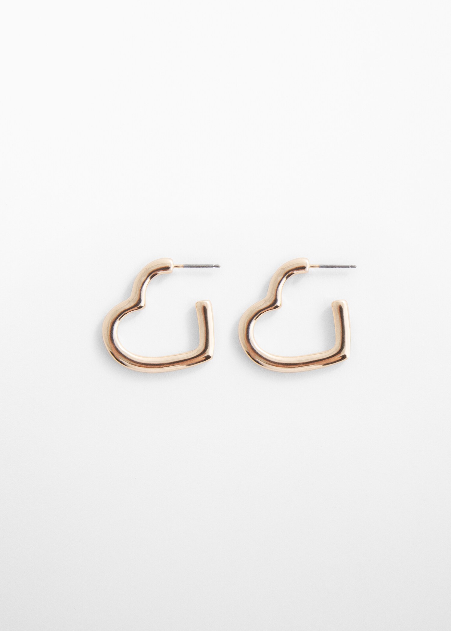 Heart-shape earrings - Article without model