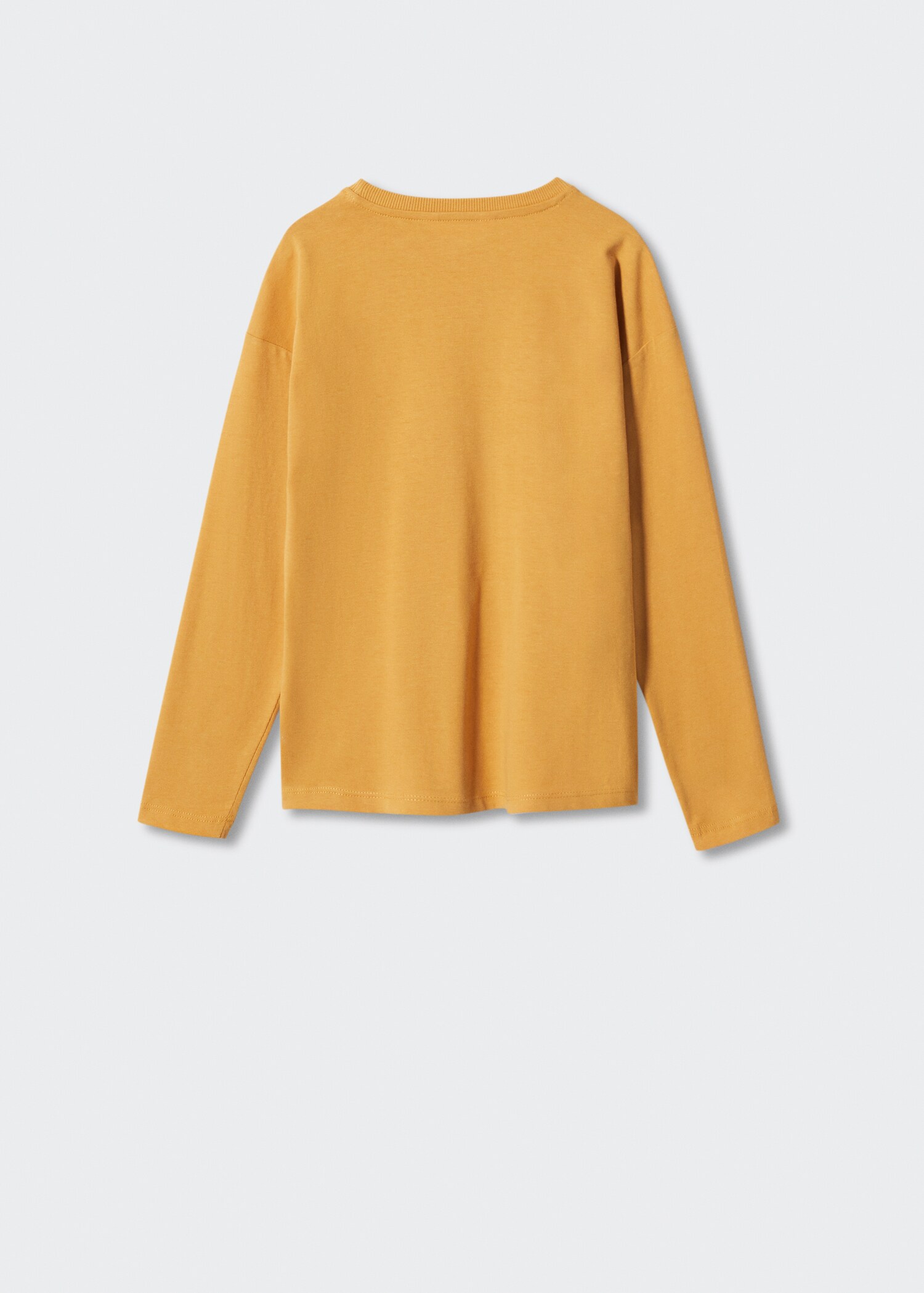 Printed cotton sweatshirt - Reverse of the article