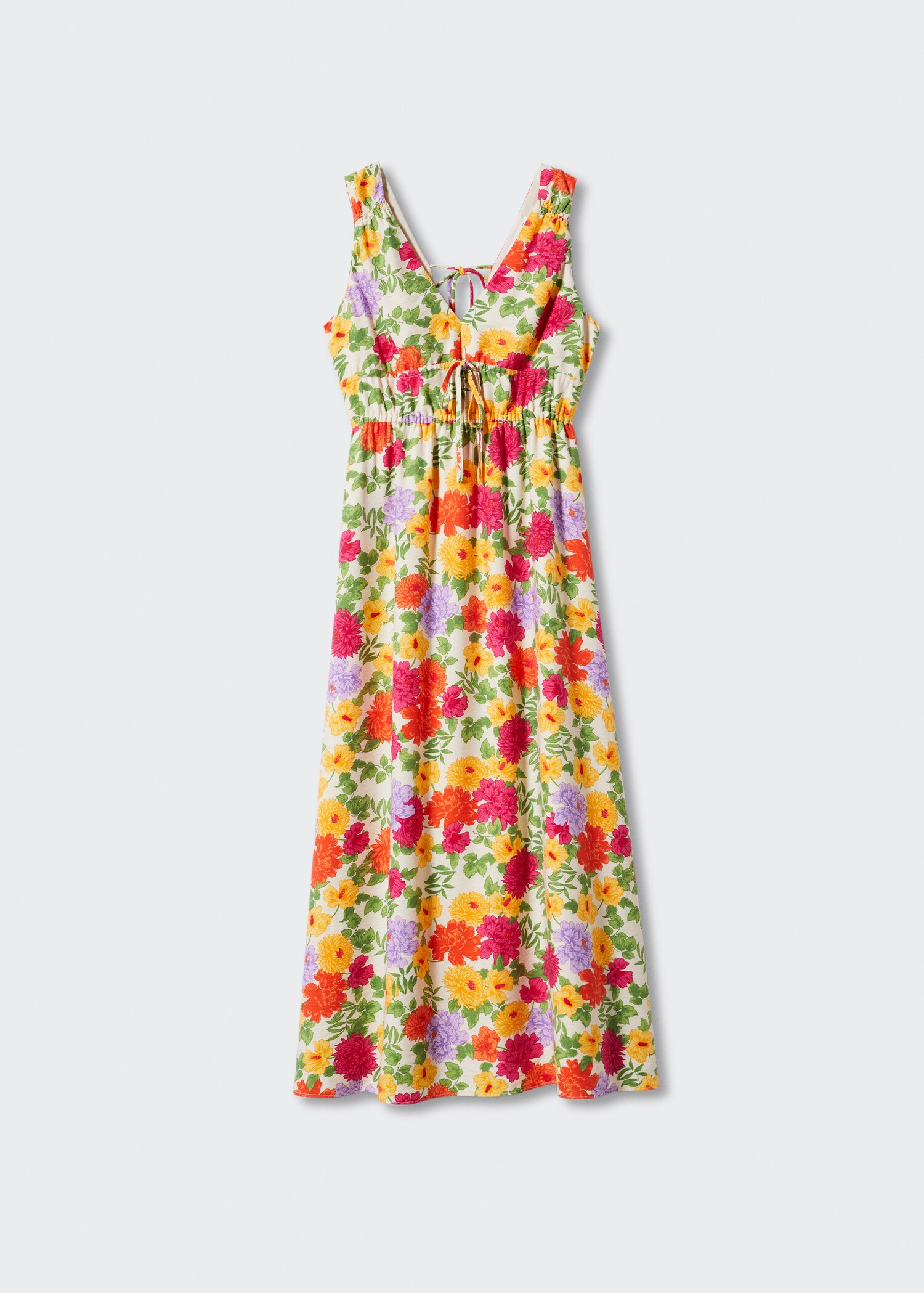 Vestido estampado midi - Artículo sin modelo
