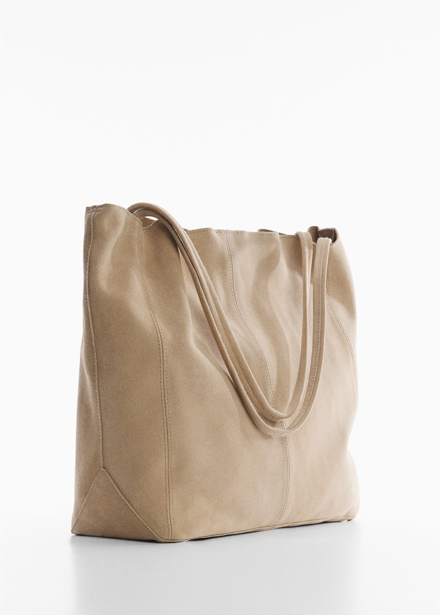 Sac shopper cuir - Plan moyen