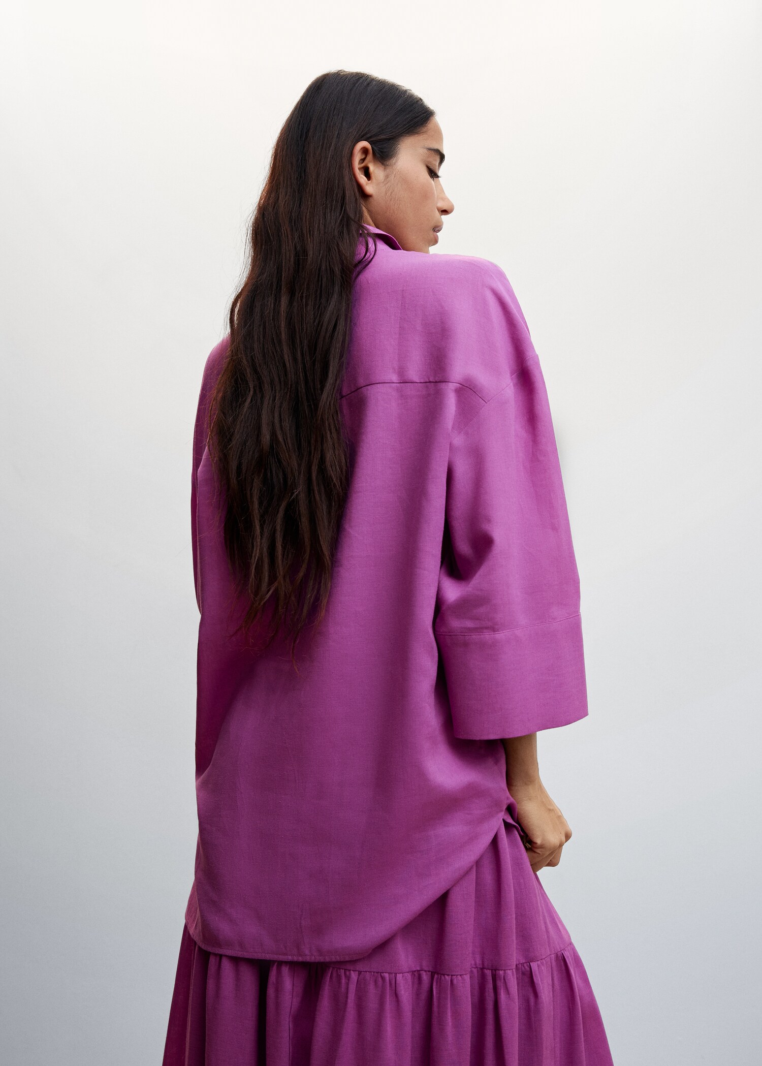 Oversized shirt - Versi terbalik dari barang
