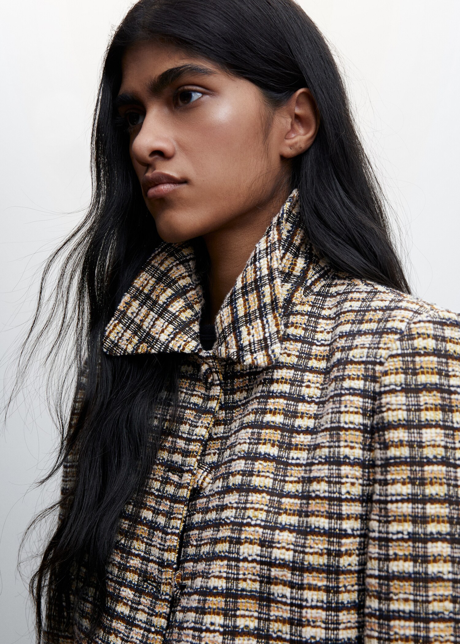 Veste tweed à carreaux - Détail de l'article 1